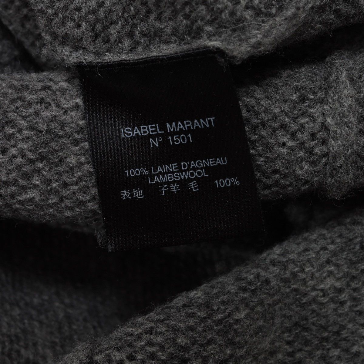 Isabel Marant Etoile Isabel Marant Etoile Wool Gray Dress Size L / US 10 / IT 46 - 12 Thumbnail
