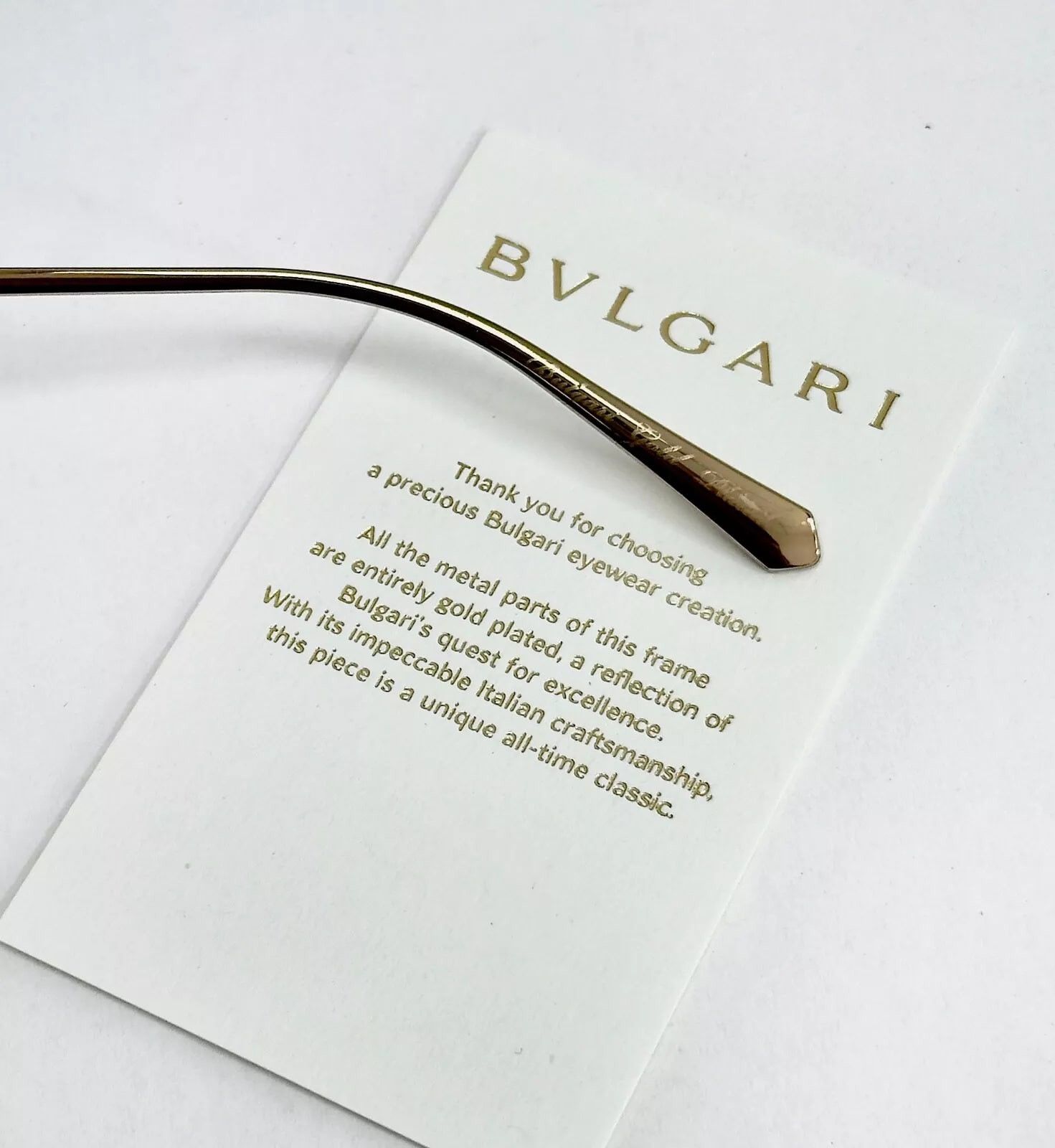 Bvlgari BVLGARI Le Gemme 6186 Pink Enamel 18K Mirrored Gold BV6186K Size ONE SIZE - 3 Thumbnail