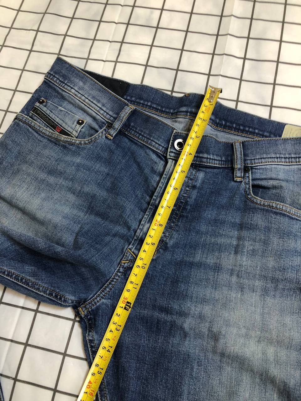 Diesel DIESEL TEPPHAR Wash Denim Slim Carrot Stretch Jeans Size US 34 / EU 50 - 10 Thumbnail