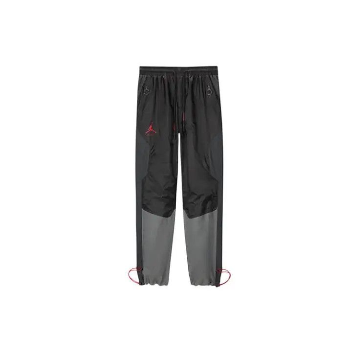 Jordan x OFF-WHITE Black Nylon Sports Pants 0079