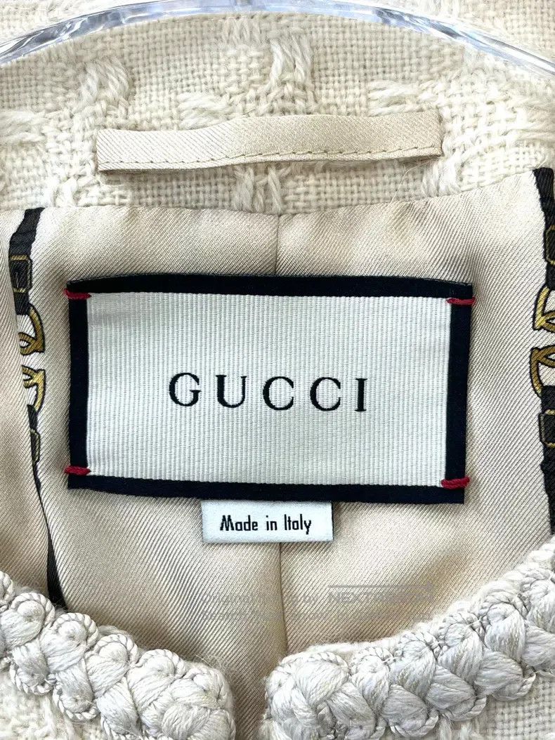 Gucci Gucci Beige small fragrant style knitted coat Size XS / US 0-2 / IT 36-38 - 3 Thumbnail