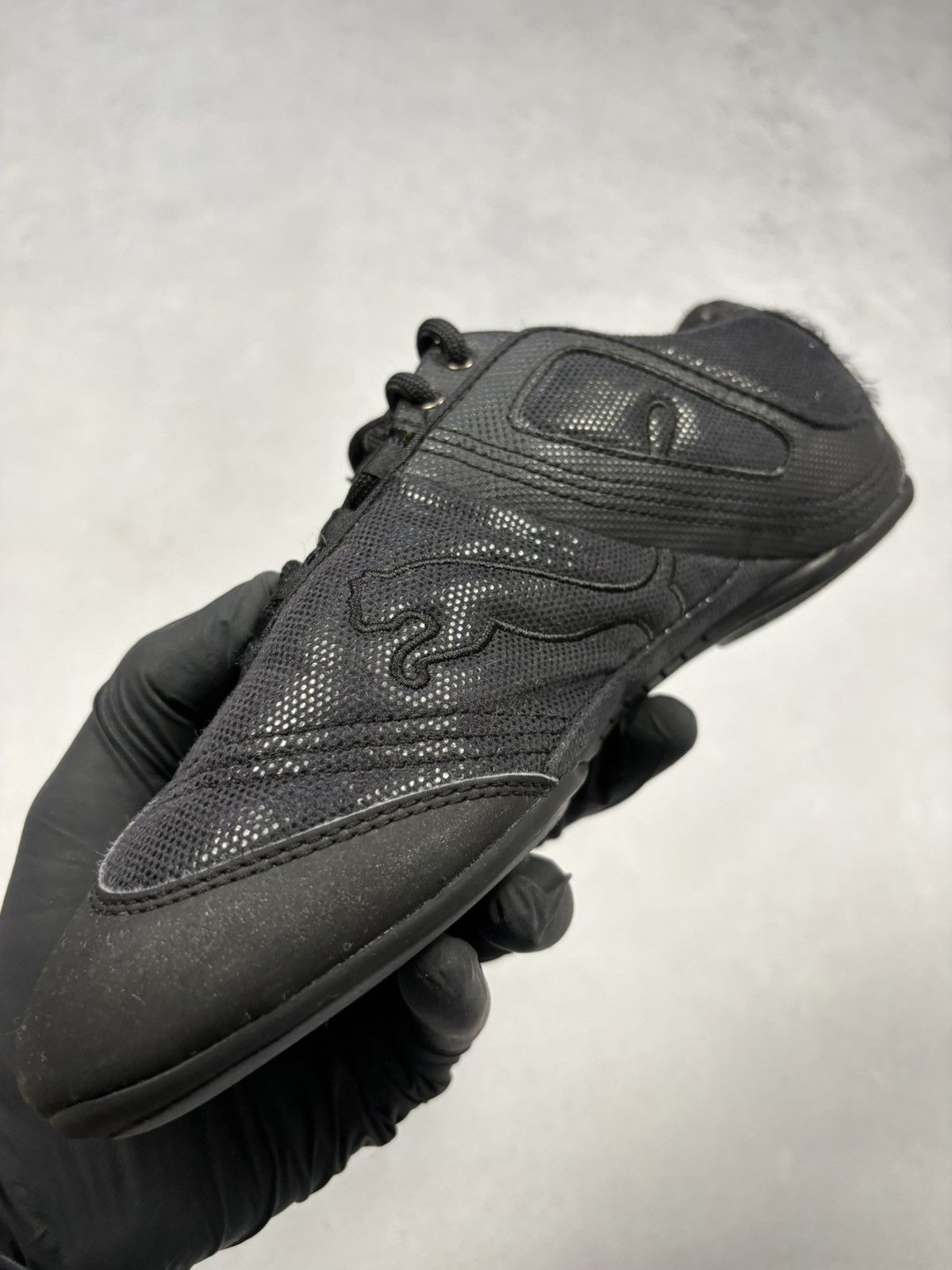 Puma Vintage 00s Puma Speedcat Racing Track Y2K Black Sneakers Size US 8.5 / IT 38.5 - 16 Thumbnail