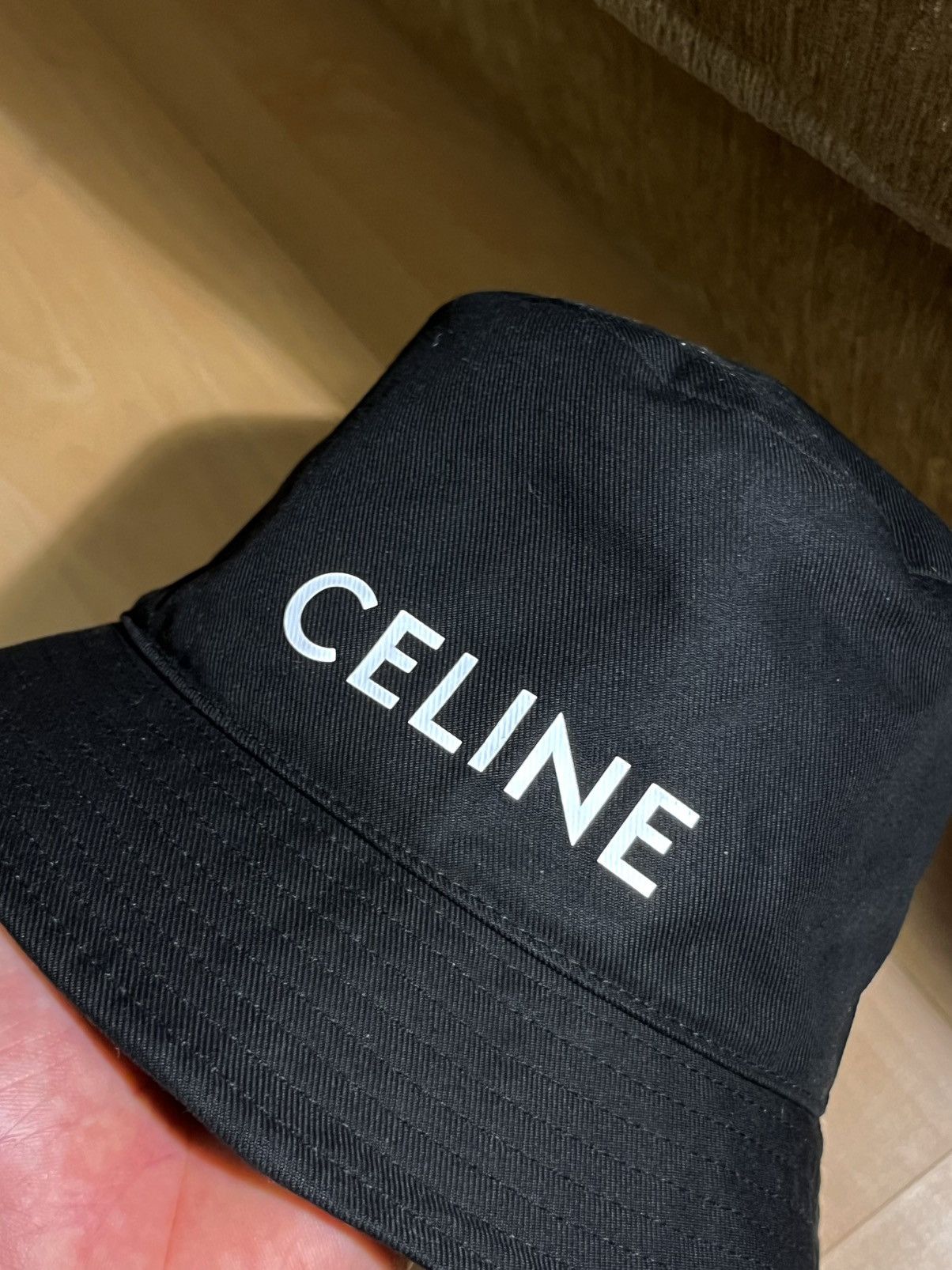 Celine Celine Bucket Hat Black - size S Size ONE SIZE - 2 Thumbnail
