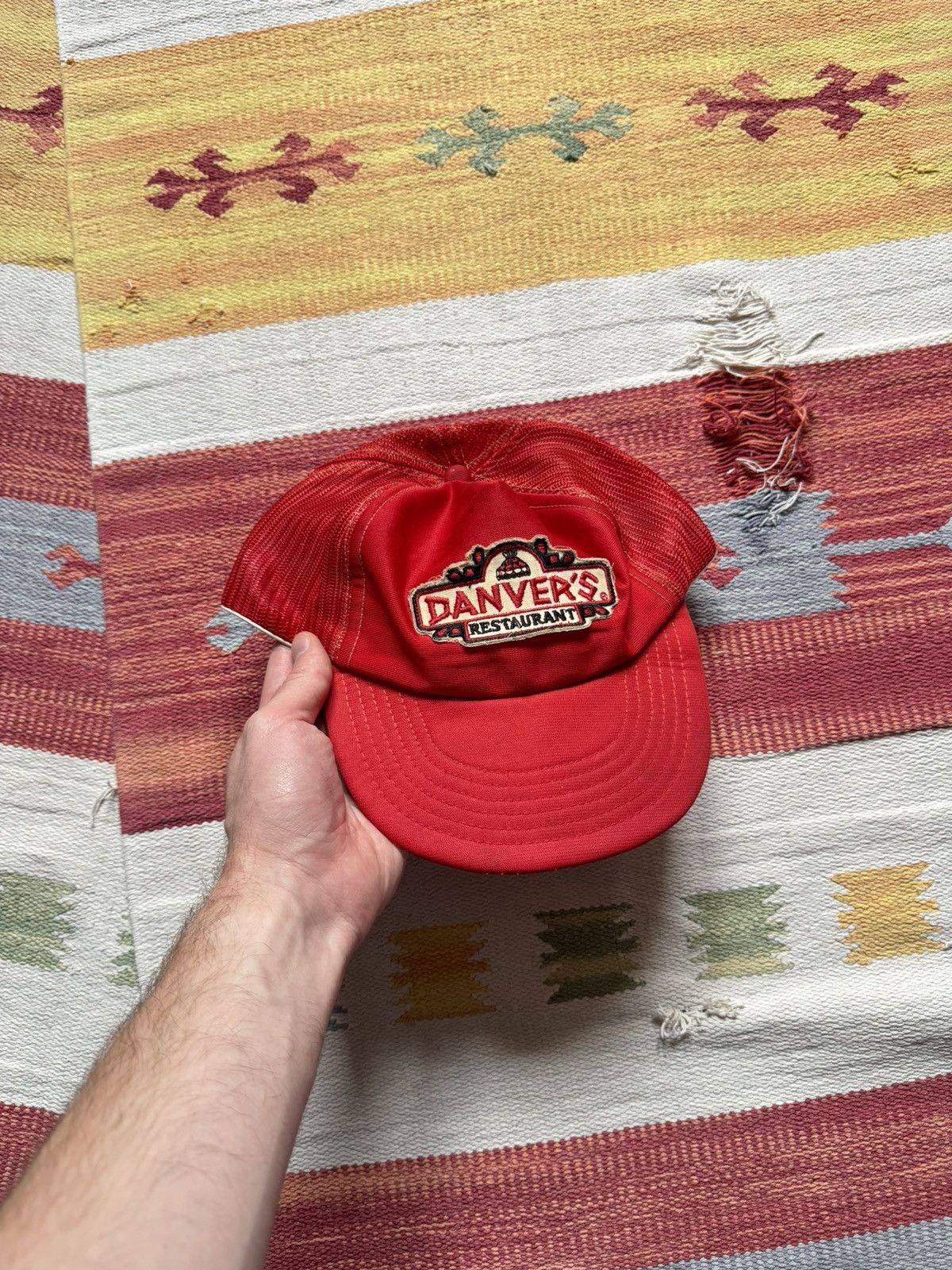 Vintage Vintage 70-80’s Denver’s Restaurant Work Trucker Hat Size ONE SIZE - 2 Thumbnail
