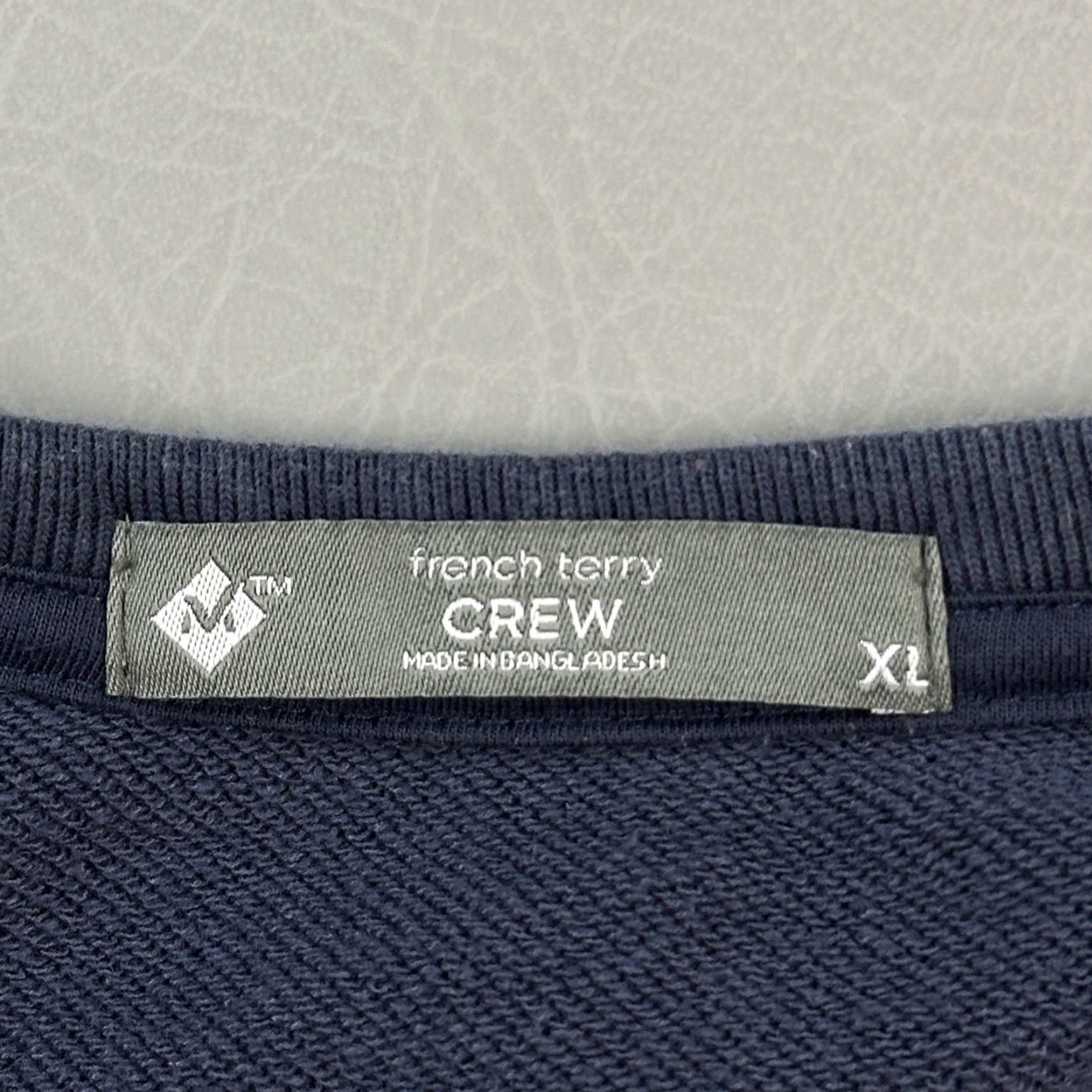 Vintage VINTAGE Members Mark Sweatshirt Women's XL Navy French Terry Crewneck Pullover Active Size XL / US 12-14 / IT 48-50 - 5 Thumbnail