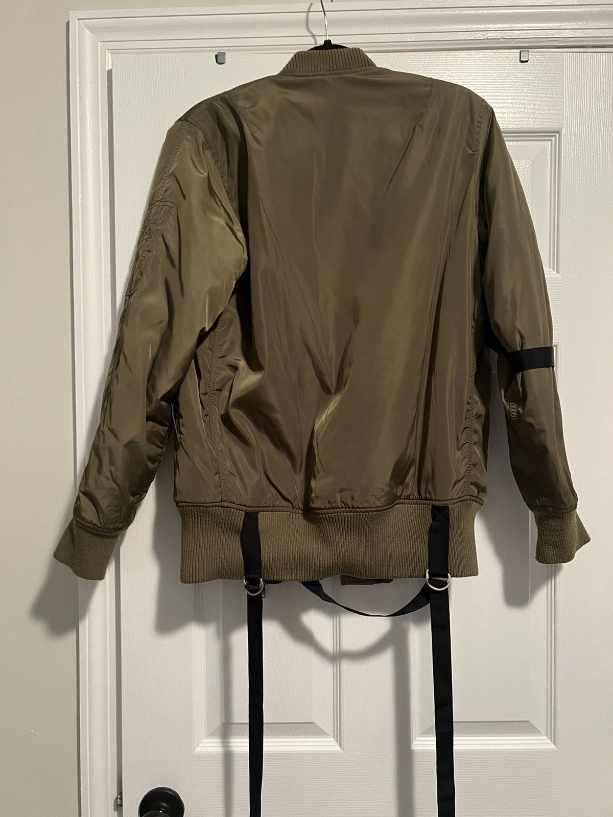 Stampd Stampd Green Strapped Bomber Jacket Size Small Size US S / EU 44-46 / 1 - 4 Thumbnail