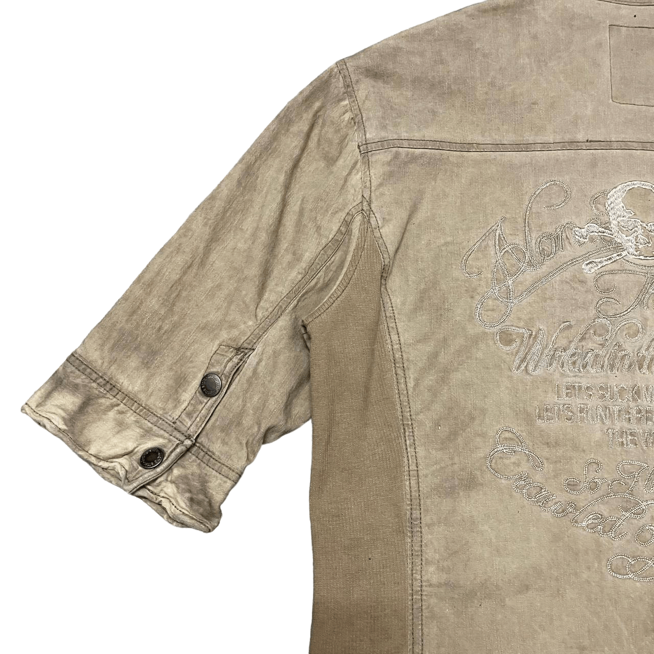 In The Attic Vintage In The Attic Skulls Embroidery Short Sleeve Jacket Size US L / EU 52-54 / 3 - 13 Thumbnail