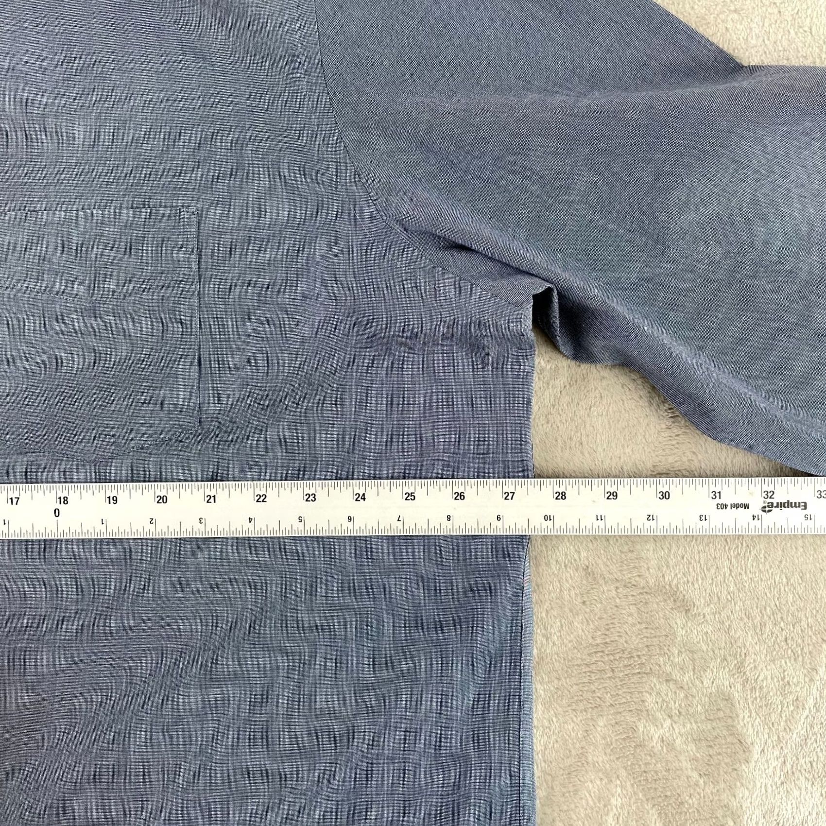 UNTUCKit UNTUCKit Shirt Men 3XLT Tall Blue Wrinkle Free Long Sleeve Preppy Office NWOT Size US XXL / EU 58 / 5 - 6 Thumbnail