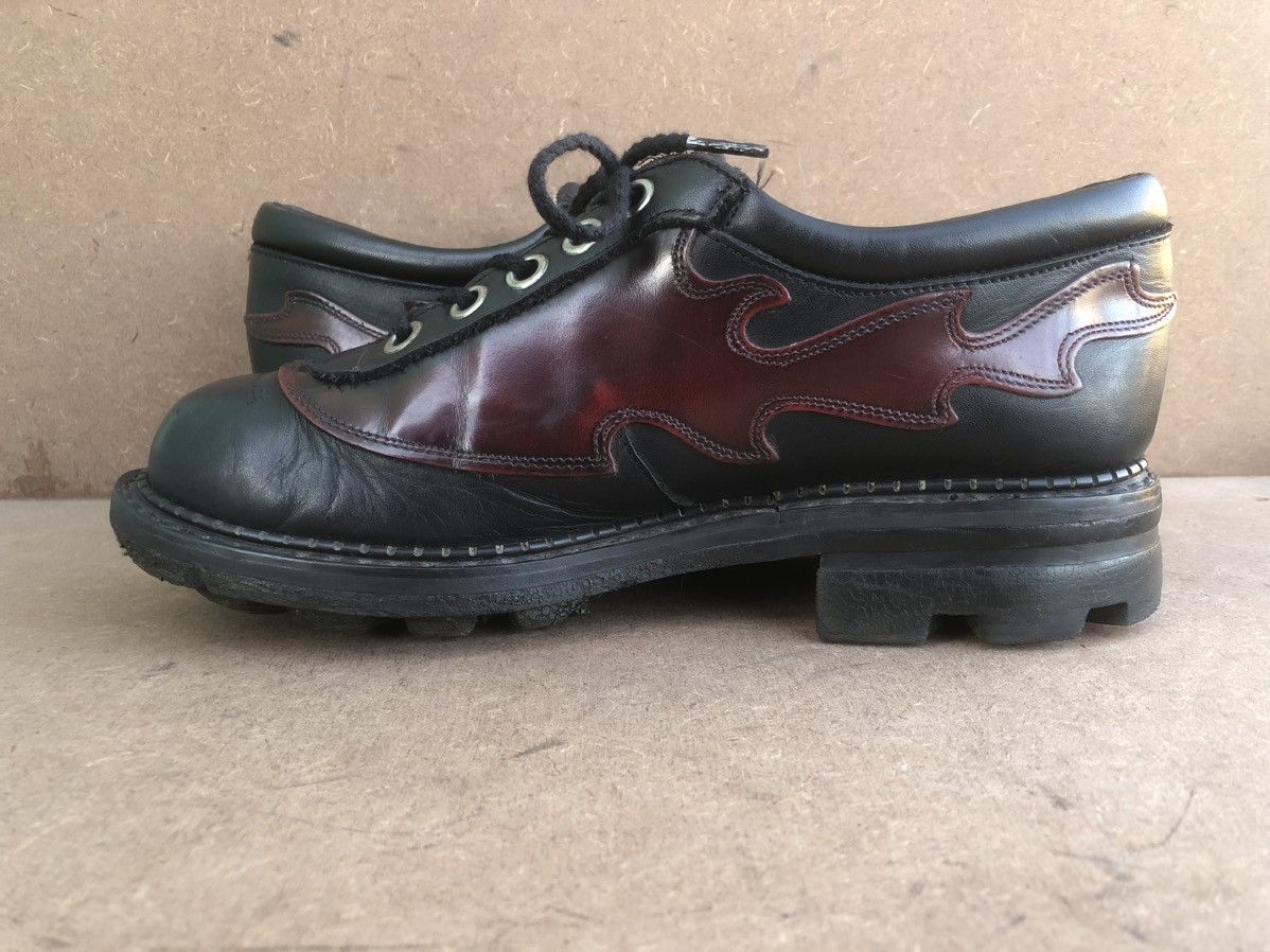 John Fluevog John Fluvog Black calfskin Leather lace up shoes size 42 Size US 8 / EU 41 - 6 Thumbnail