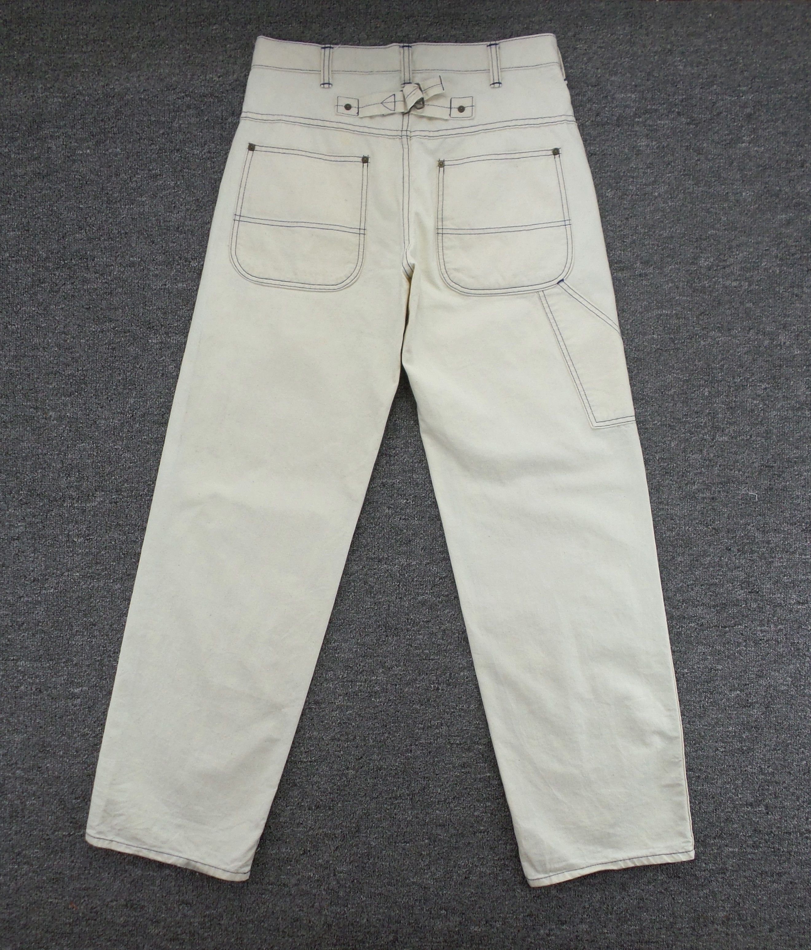Beams Plus × Japanese Brand Beams Boy Japan Button Fly Carpenter Pants W32xL41 Size US 32 / EU 48 - 7 Thumbnail