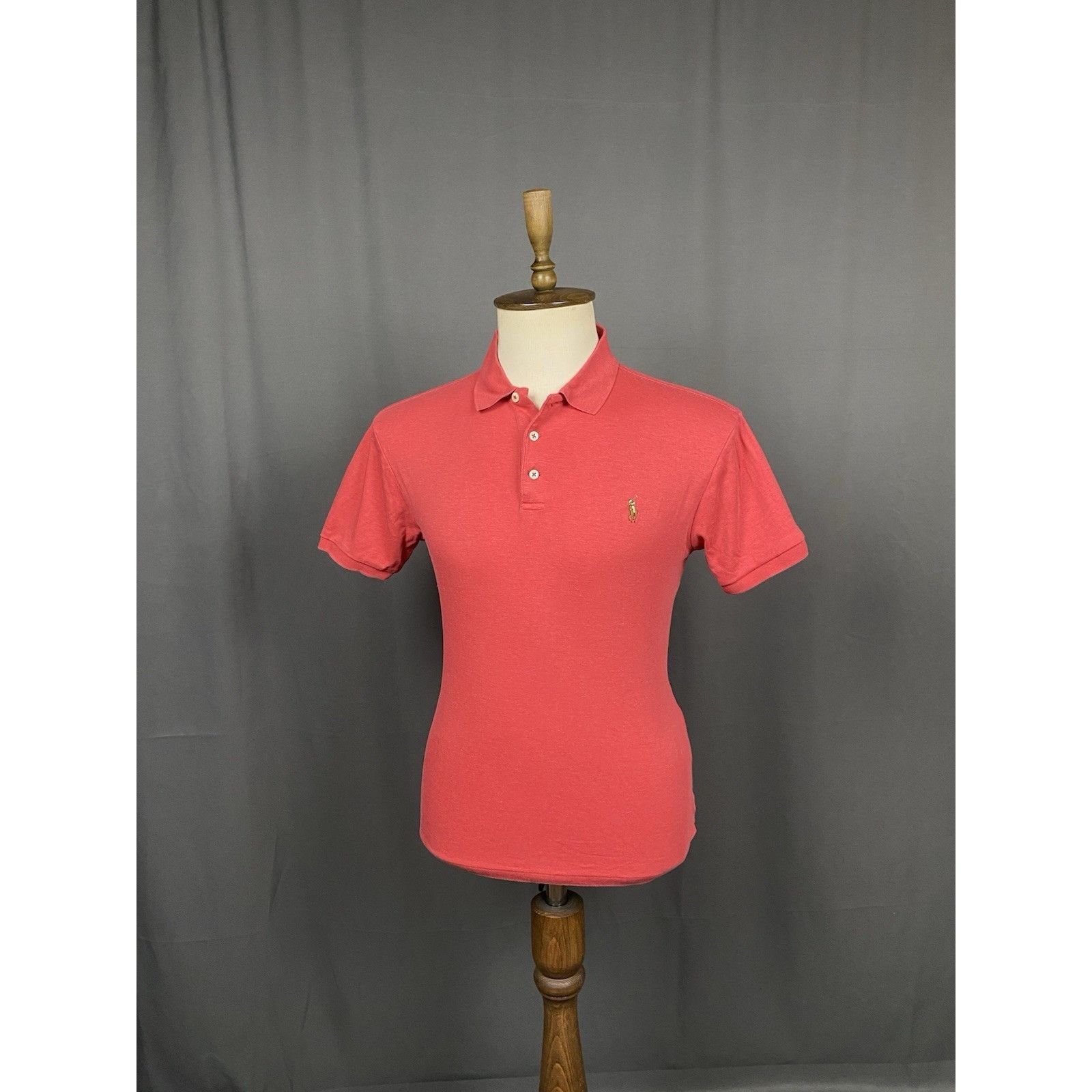 Ralph Lauren Polo Ralph Lauren Men's Pink Red Polo T-Shirt Size L Size US L / EU 52-54 / 3 - 2 Thumbnail
