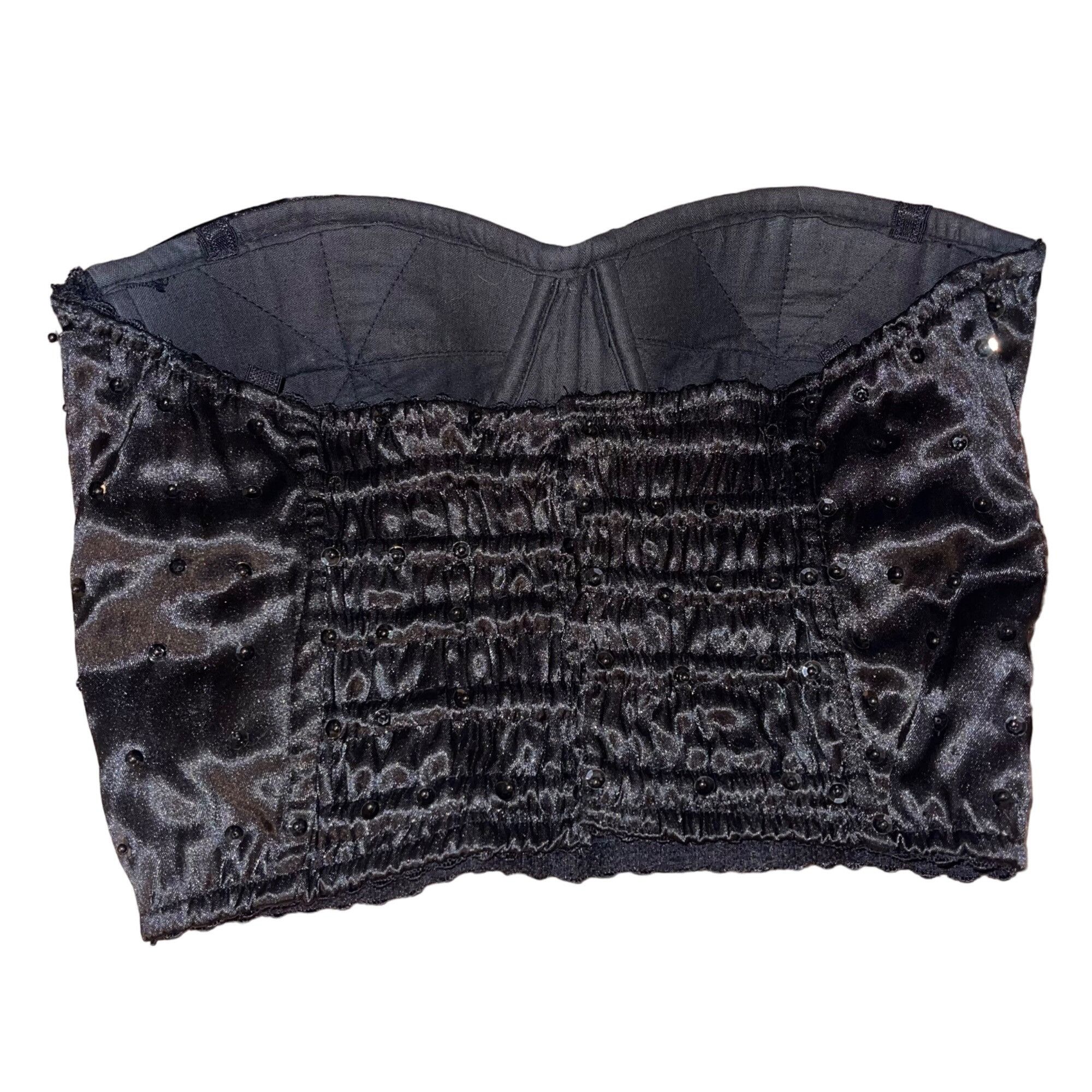 Other Mina Collection Womens Top Size Medium Black Size M / US 6-8 / IT 42-44 - 2 Thumbnail