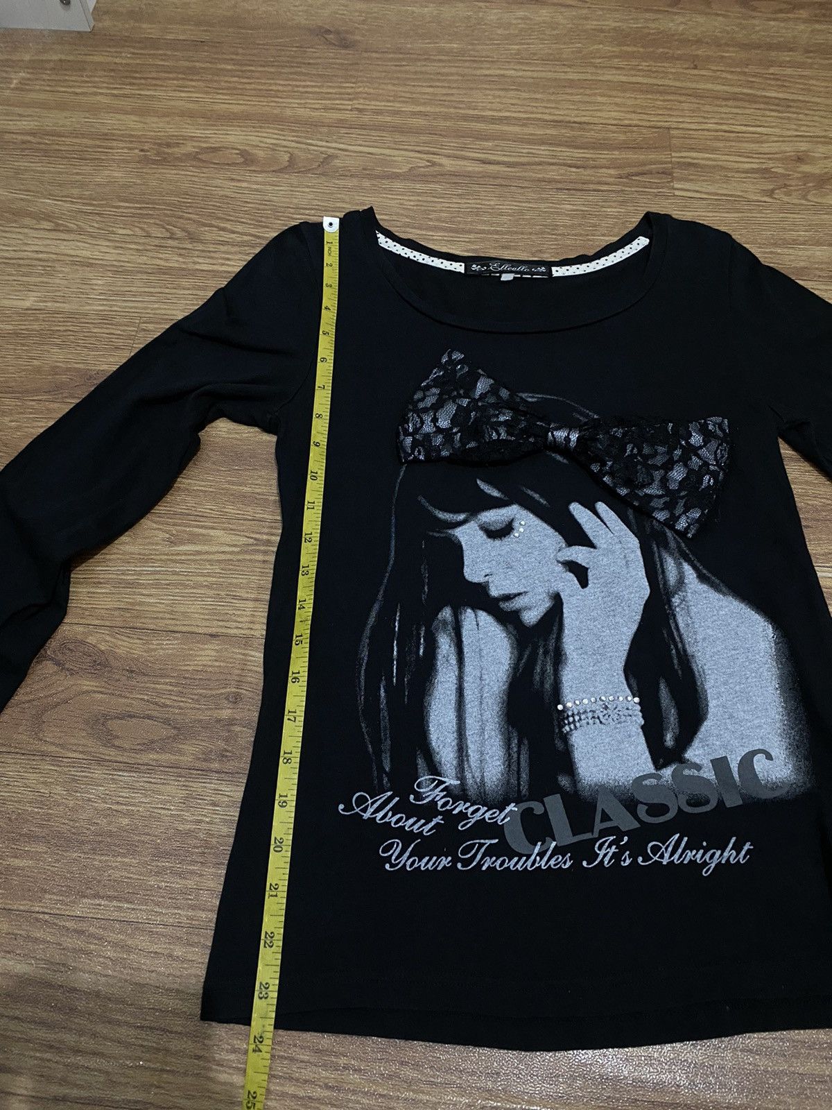 Hysteric Glamour × If Six Was Nine × Japanese Brand Y2k Elleallo ifsixwasnine longsleeve Size M / US 6-8 / IT 42-44 - 8 Thumbnail