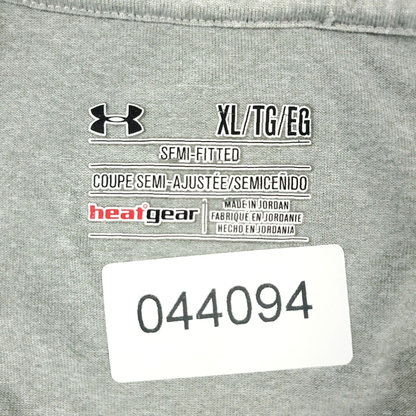 Under Armour Under Armour T Shirt Womens XL Gray Miami Elite Active Short Sleeve Ladies Size XL / US 12-14 / IT 48-50 - 7 Thumbnail
