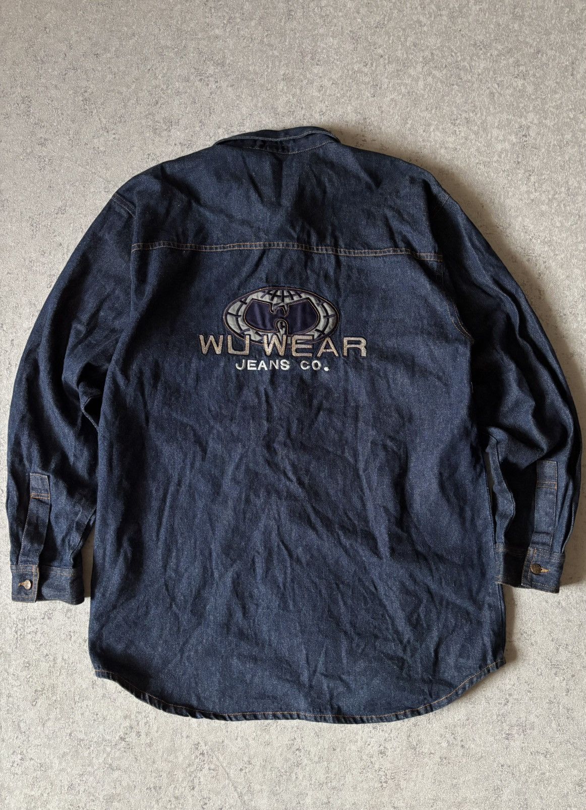 Wu-Tang Clan RARE WU WEAR DENIM OVERSIZED SHIRT Size US M / EU 48-50 / 2 - 1 Thumbnail