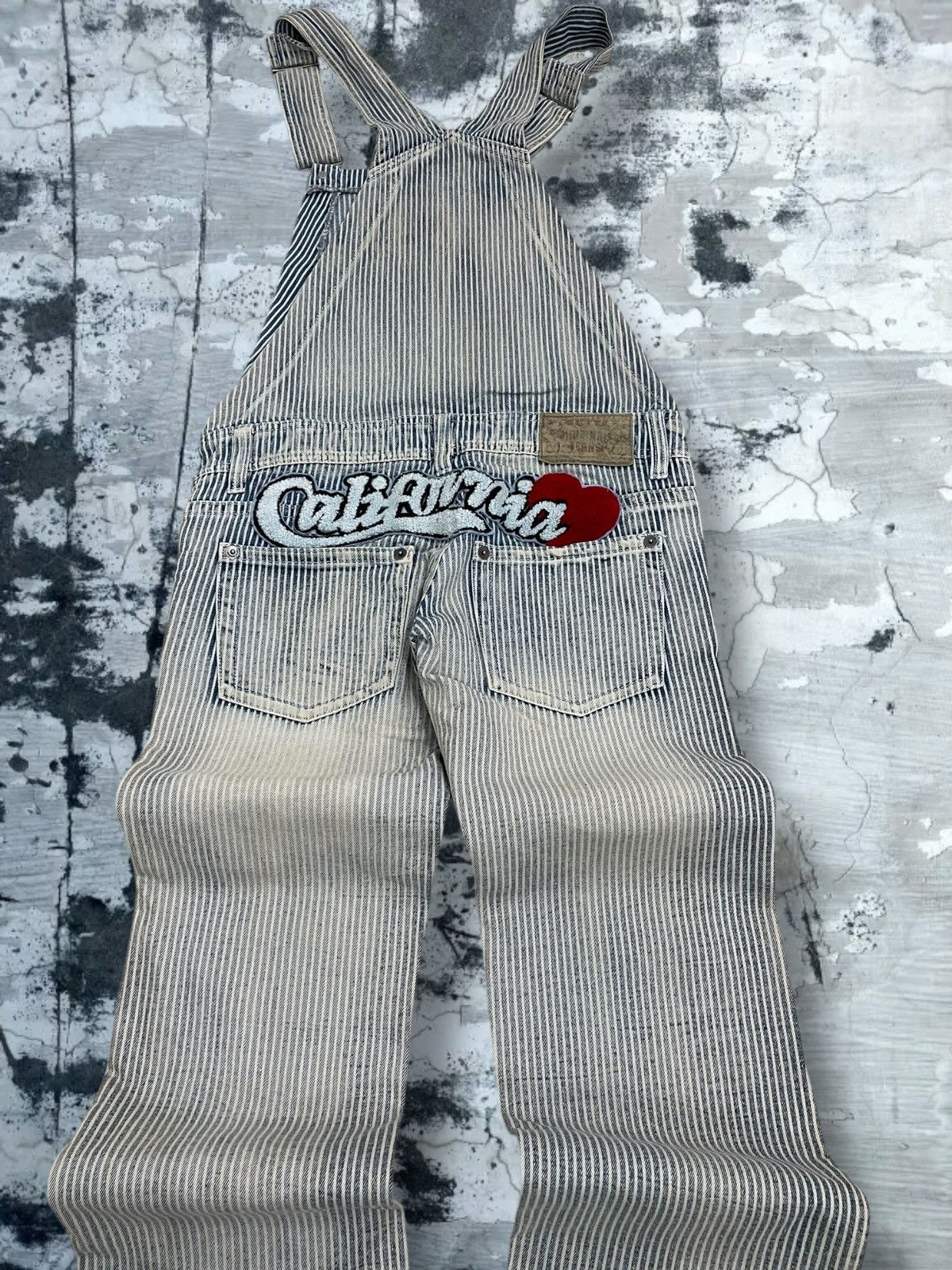 Hysteric Glamour Vintage 90s Japan Designer Blue Moon Californication Overall Size US 32 / EU 48 - 14 Thumbnail