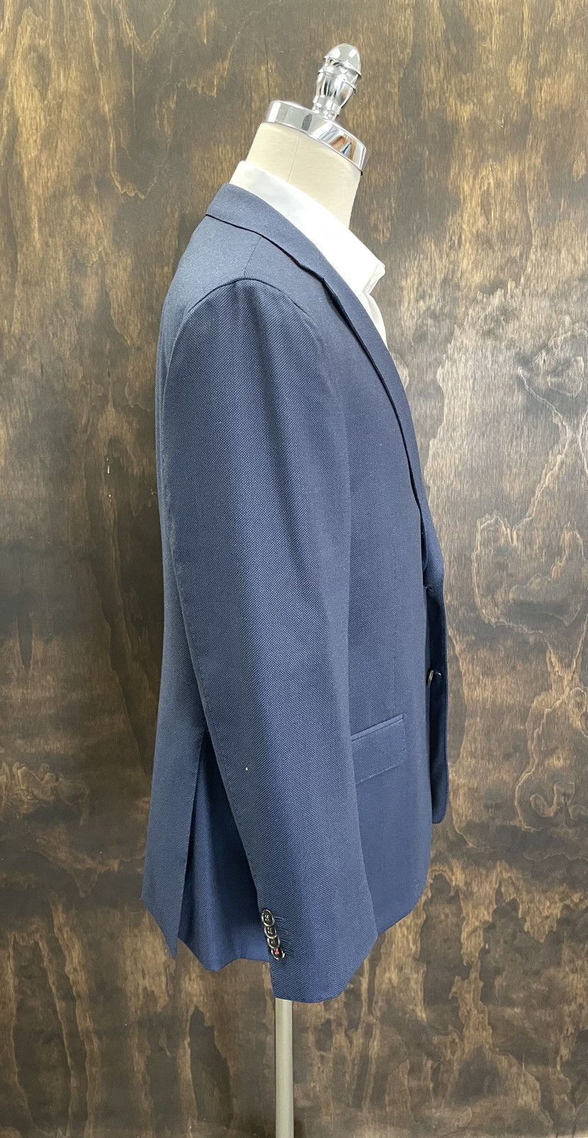 Suitsupply × Vitale Barberis Canonico Birdseye Tailored Fit Sienna Suit Jacket Size 46S - 6 Thumbnail