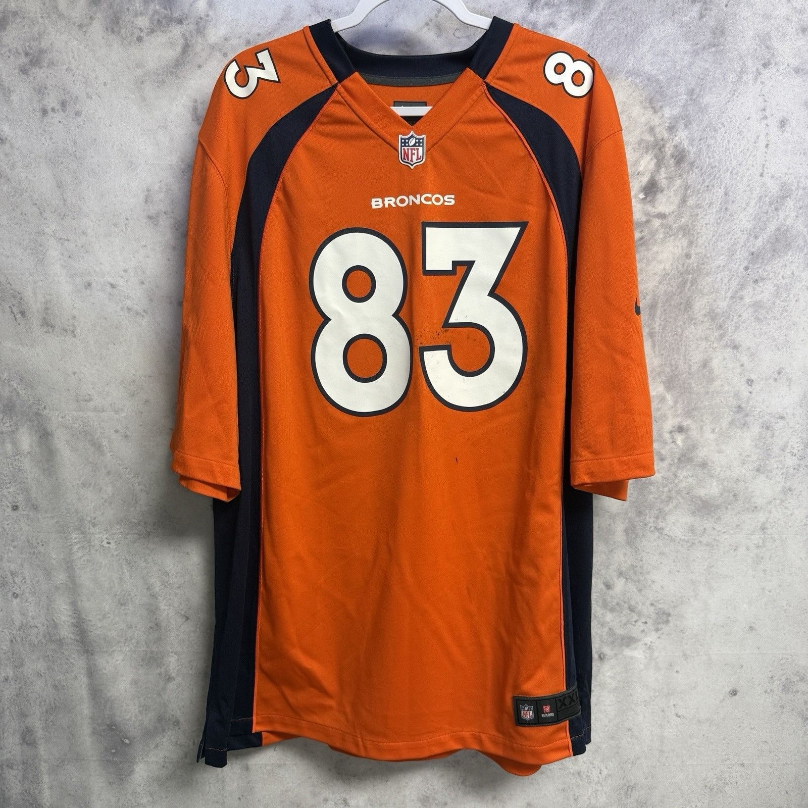 Nike Denver Broncos Wes Welker Nike Jersey Mens XXL 27.5x34 On Fi Size US XXL / EU 58 / 5 - 2 Thumbnail