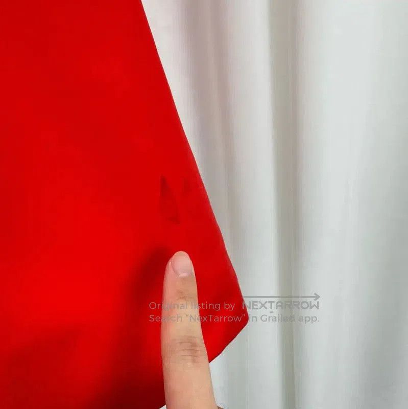 Dior Dior Red Cotton Blend Midi Summer Dress . Size S / US 4 / IT 40 - 5 Thumbnail