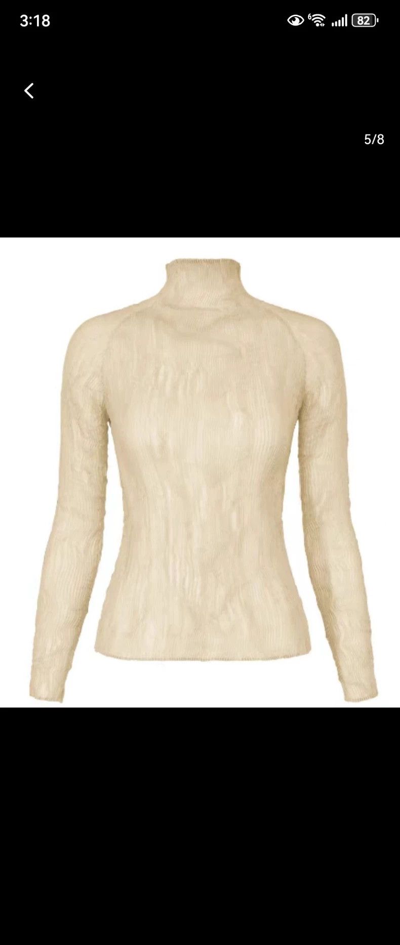 Issey Miyake Issey Miyake Off-white pleated long-sleeved shirt Size M / US 6-8 / IT 42-44 - 1 Thumbnail
