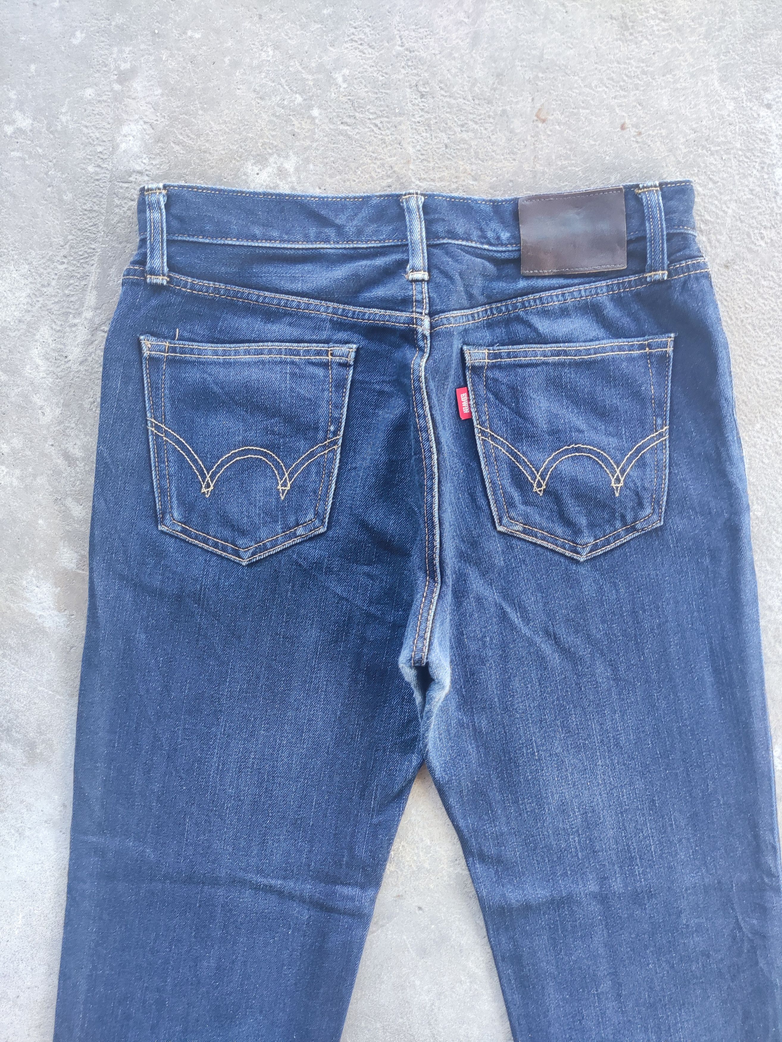 Edwin Vintage Edwin Brand Ripped Faded Denim Pants Size US 30 / EU 46 - 10 Thumbnail