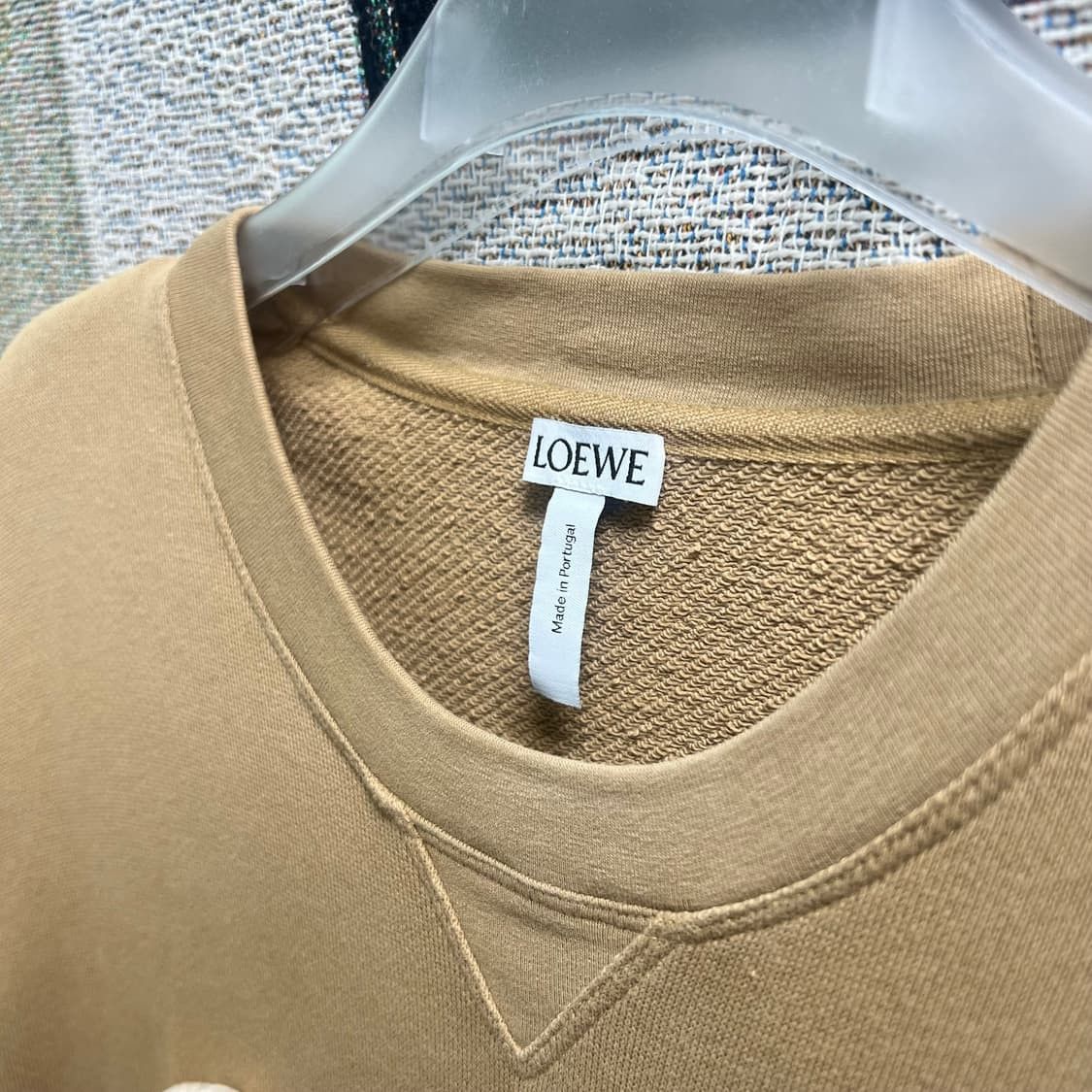 Loewe LOEWE ANAGRAM ROPE SWEATSHIRT BEIGE Size US M / EU 48-50 / 2 - 2 Thumbnail
