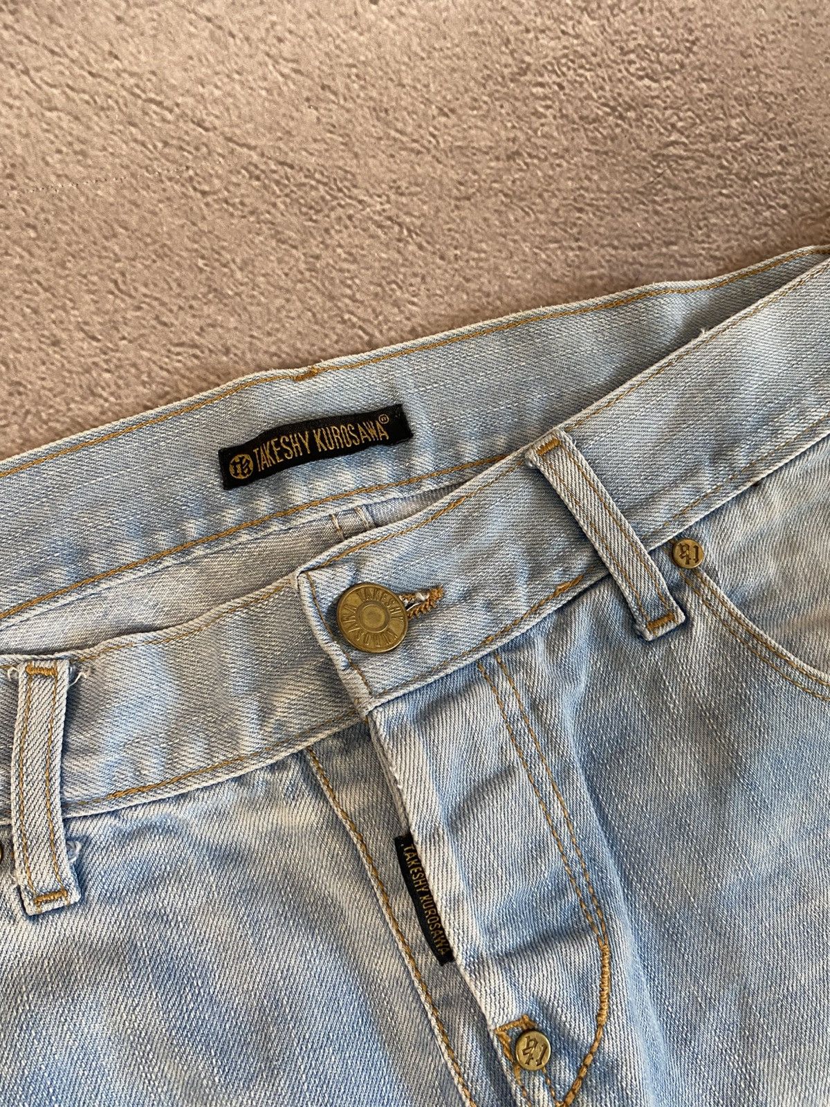 Japanese Brand Baggy Faded Pants If Six Was Nine style y2k jeans Size US 33 - 14 Thumbnail