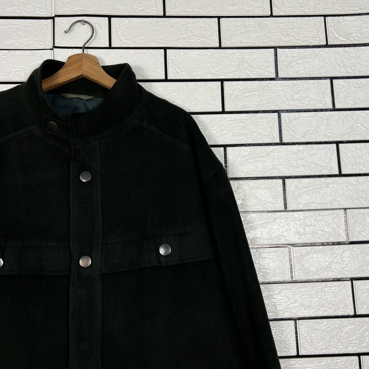 Pierre Cardin Vintage 90's PIERRE CARDIN Wool Overcoat Jacket #4143-C189 Size US XL / EU 56 / 4 - 4 Thumbnail