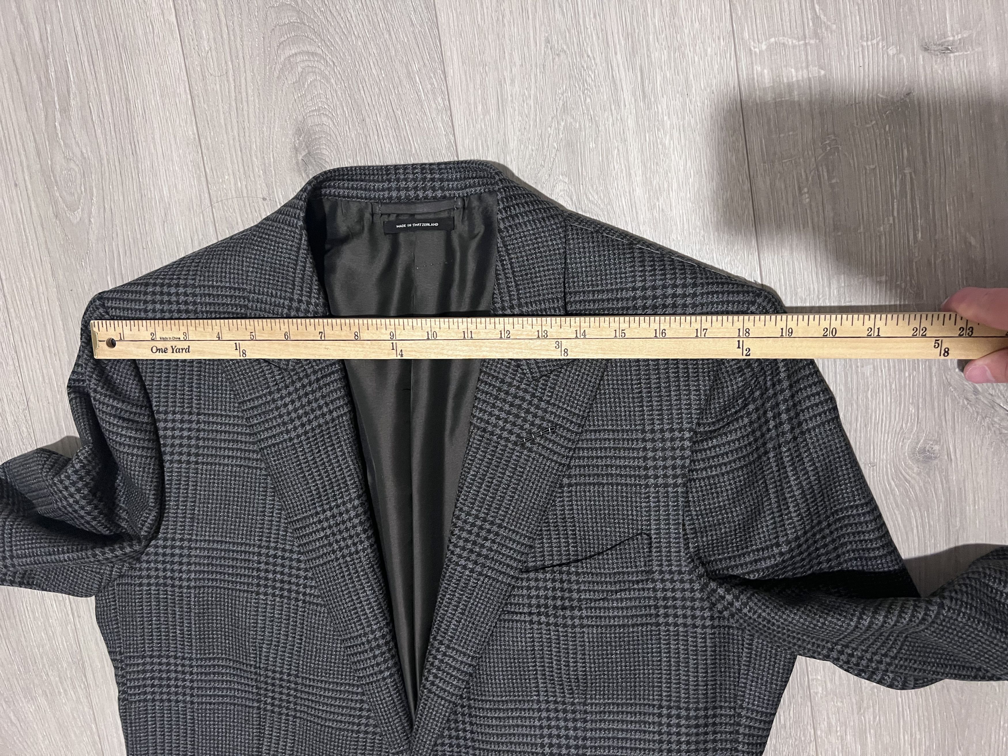 Tom Ford Tom Ford Prince of Wales Sport Jacket Size 42R - 19 Thumbnail