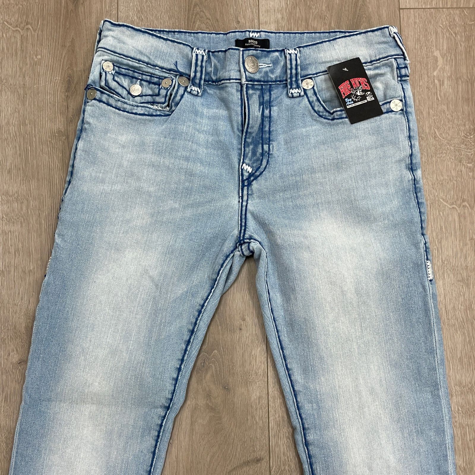 True Religion True Religion Rocco Relaxed Skinny Jeans Pants Size 33 B6 Size US 33 - 5 Thumbnail