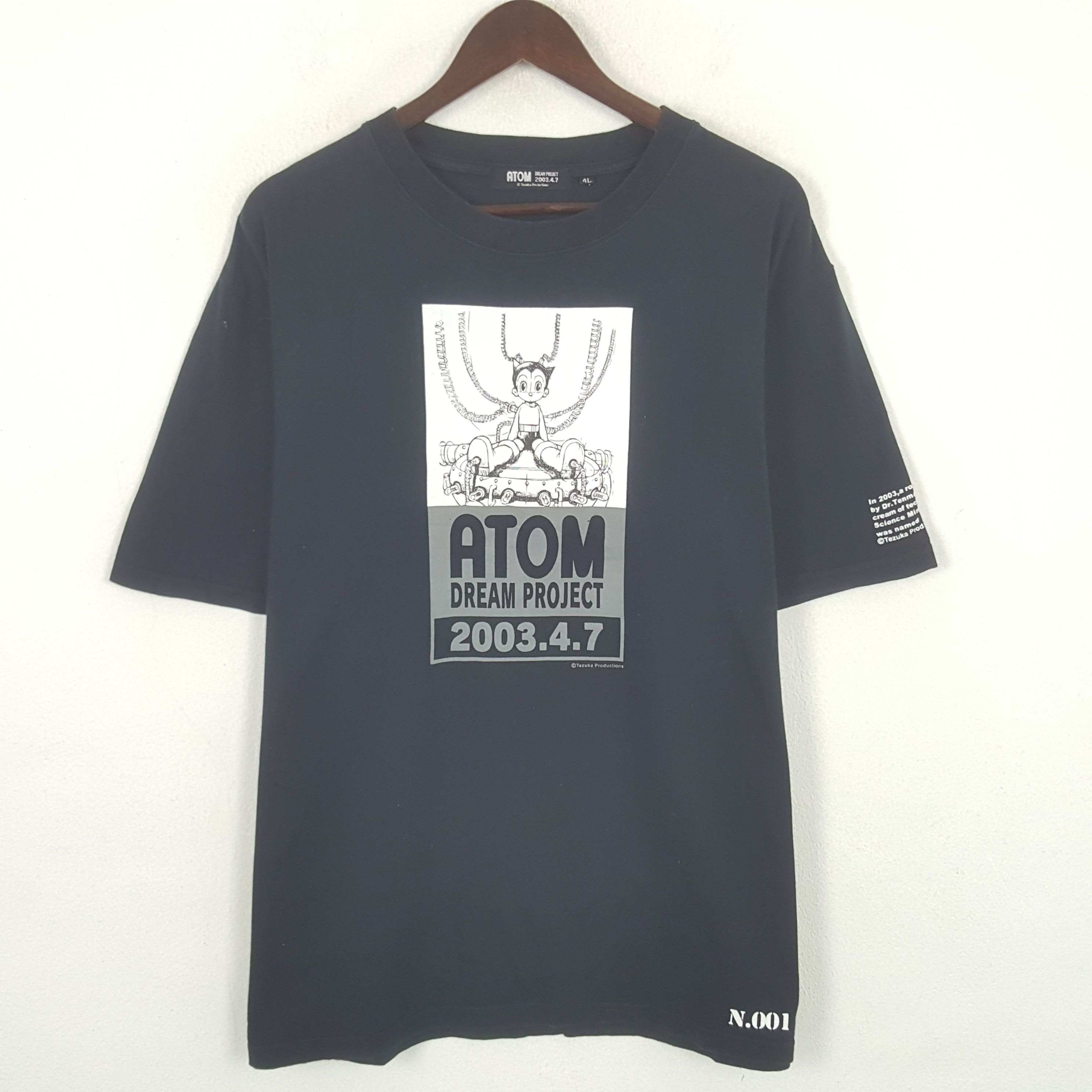 Japanese Brand Vintage Astro Boy Atom Dream Project Tshirt Size US XL / EU 56 / 4 - 1 Thumbnail