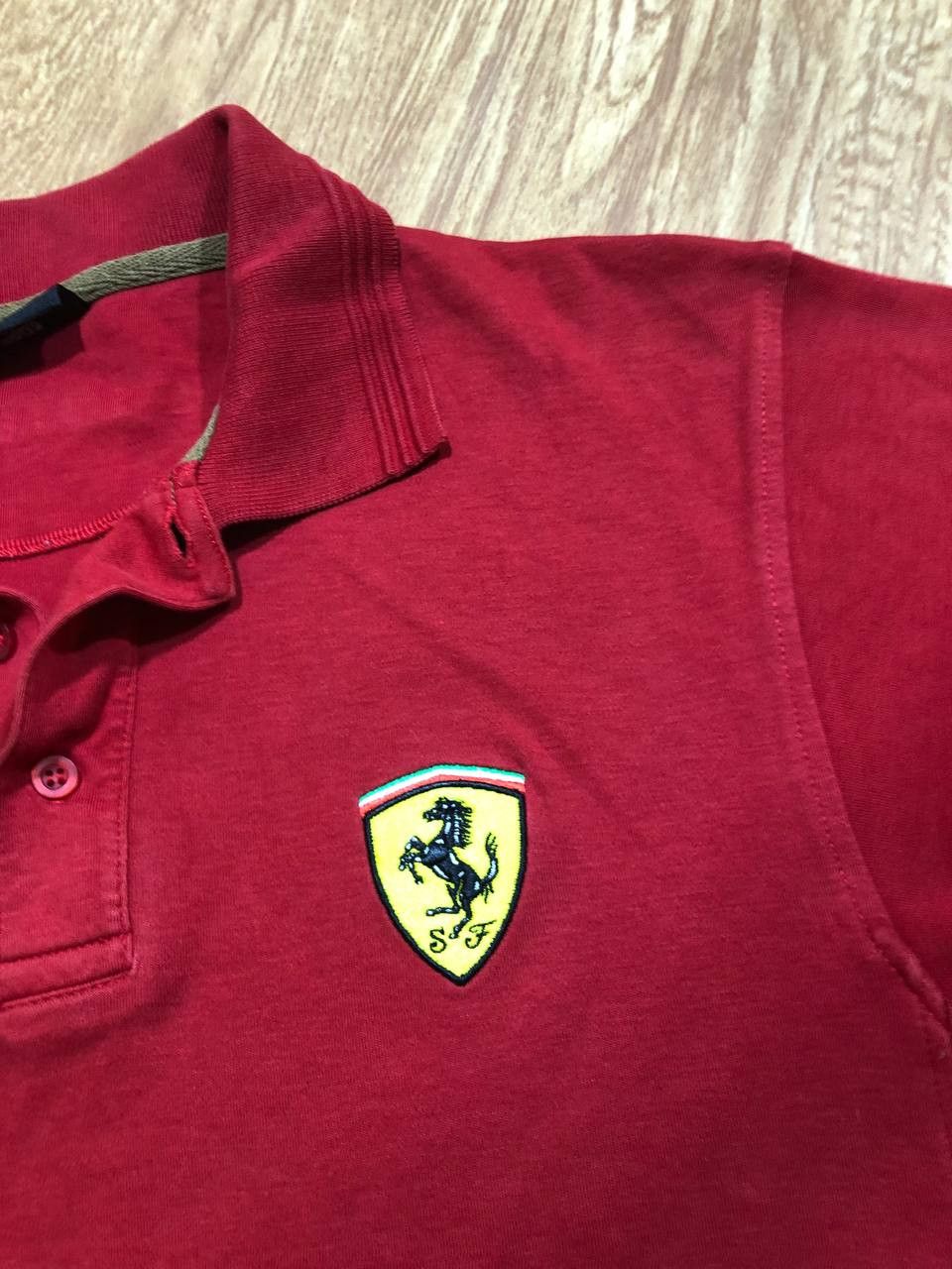 Ferrari Vintage Ferrari Polo Shirt Men's Red Short Sleeve 1999 Size US M / EU 48-50 / 2 - 14 Thumbnail