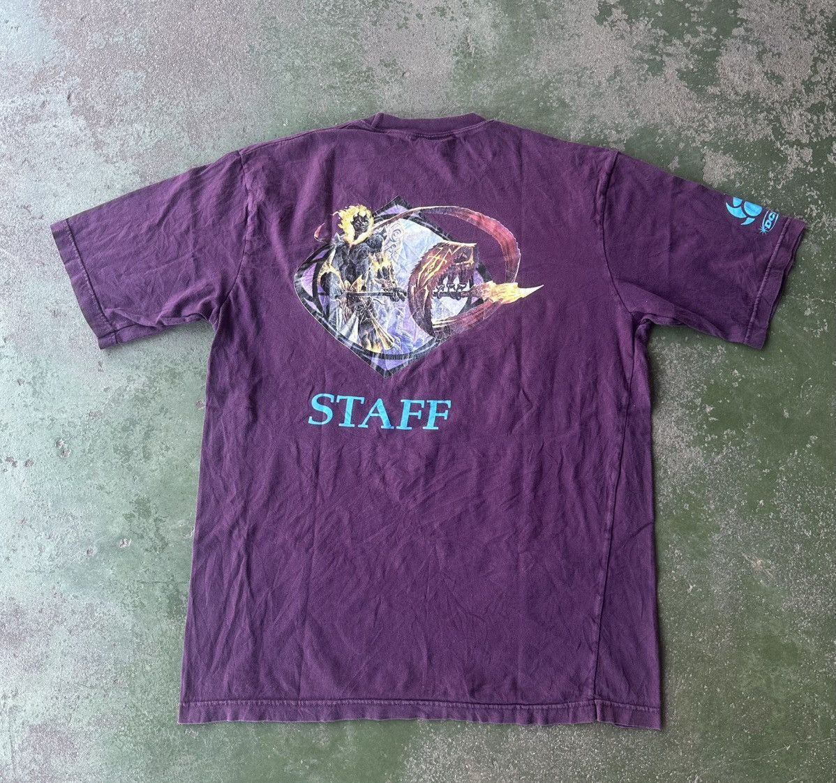 The Game Rare!! Vintage Magic The Gathering “Morningtide” Staff Tee Size US XL / EU 56 / 4 - 1 Thumbnail