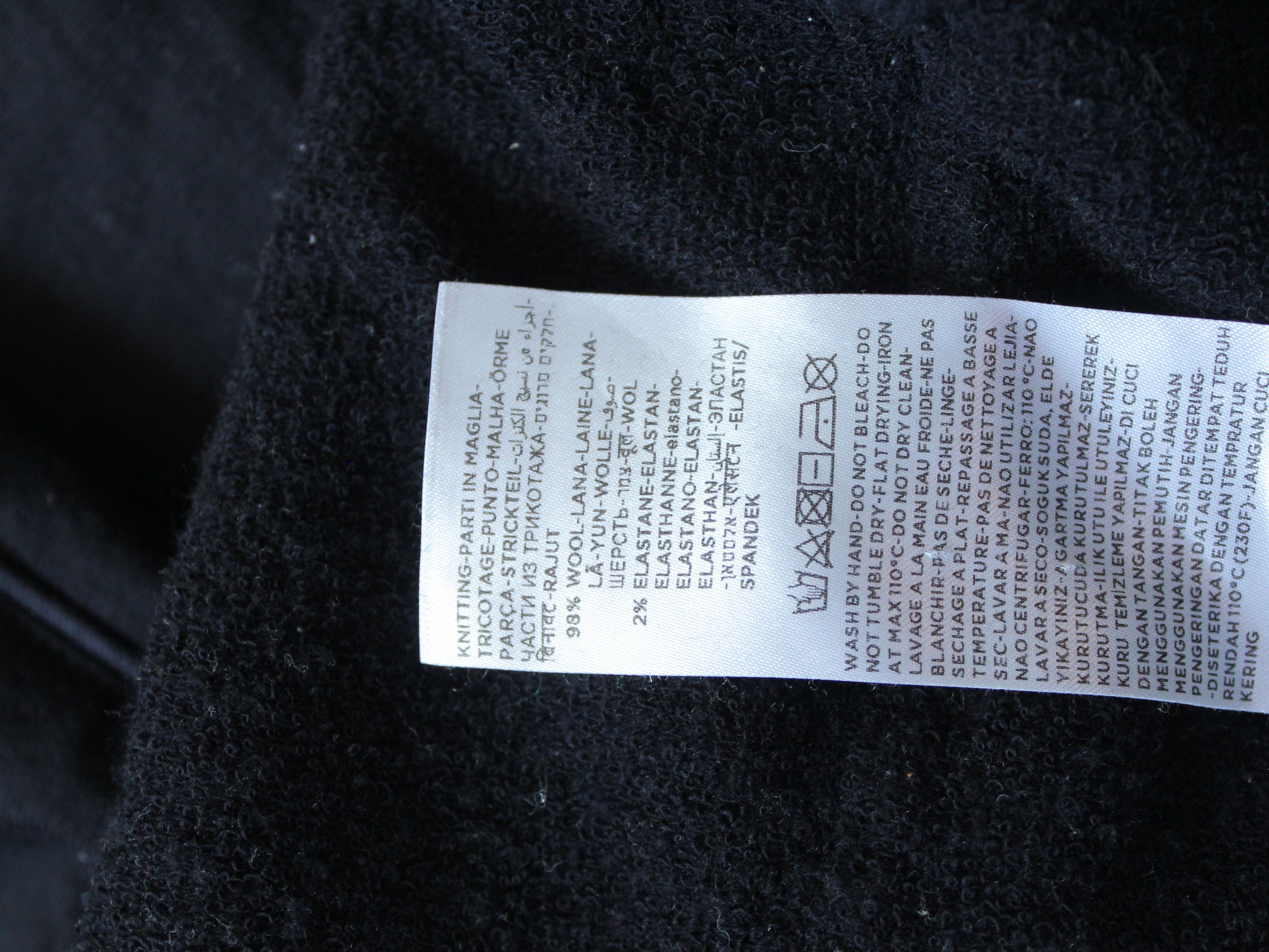 Ermenegildo Zegna × Z Zegna Tech Merino Zegna Zip Wool Jacket S-M Navy Blue Size US M / EU 48-50 / 2 - 17 Thumbnail