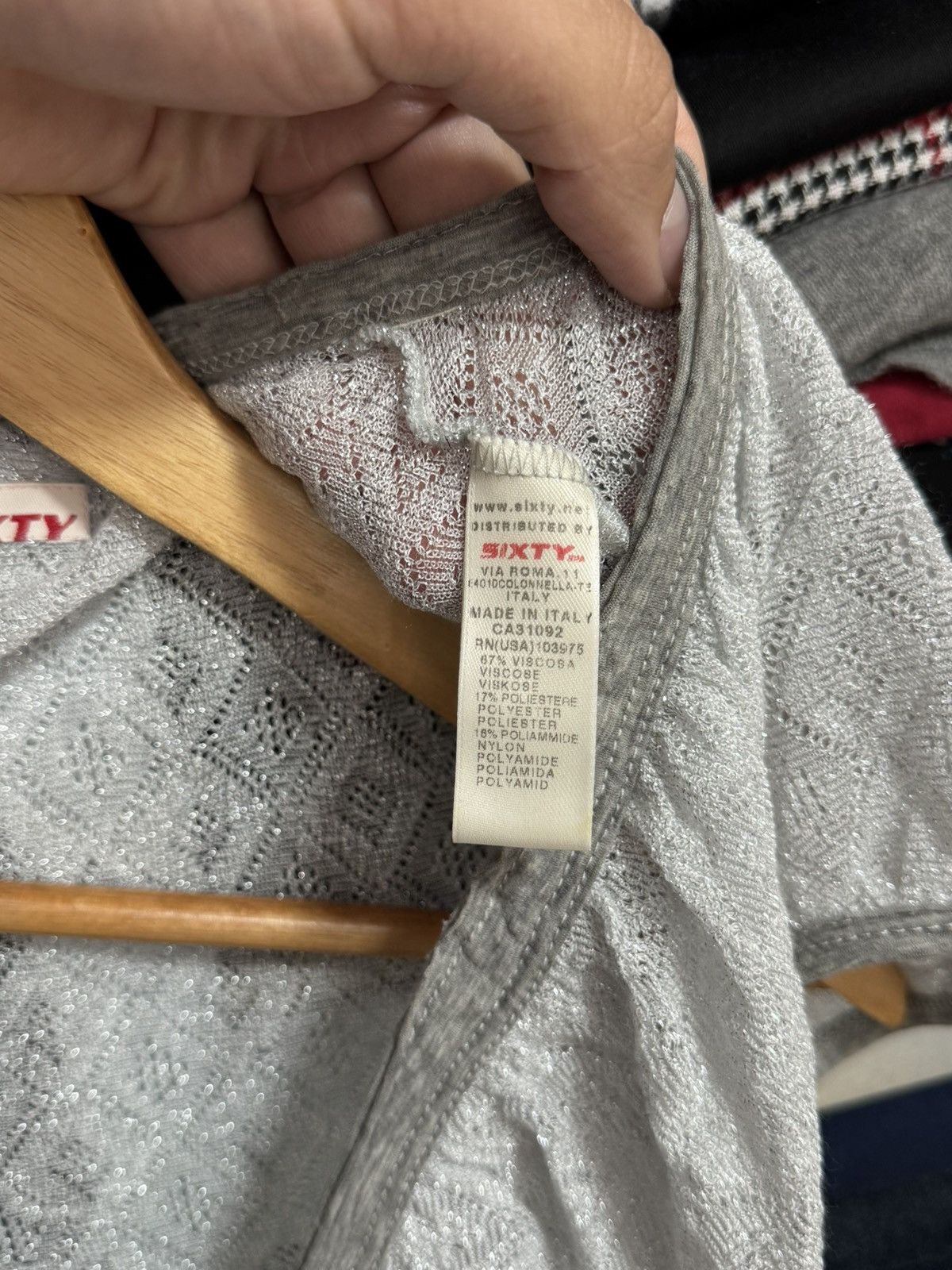 Miss Sixty Miss Sixty Knit Top Ruched Button Y2K Cap Sleeve Tee Size L Size L / US 10 / IT 46 - 6 Thumbnail
