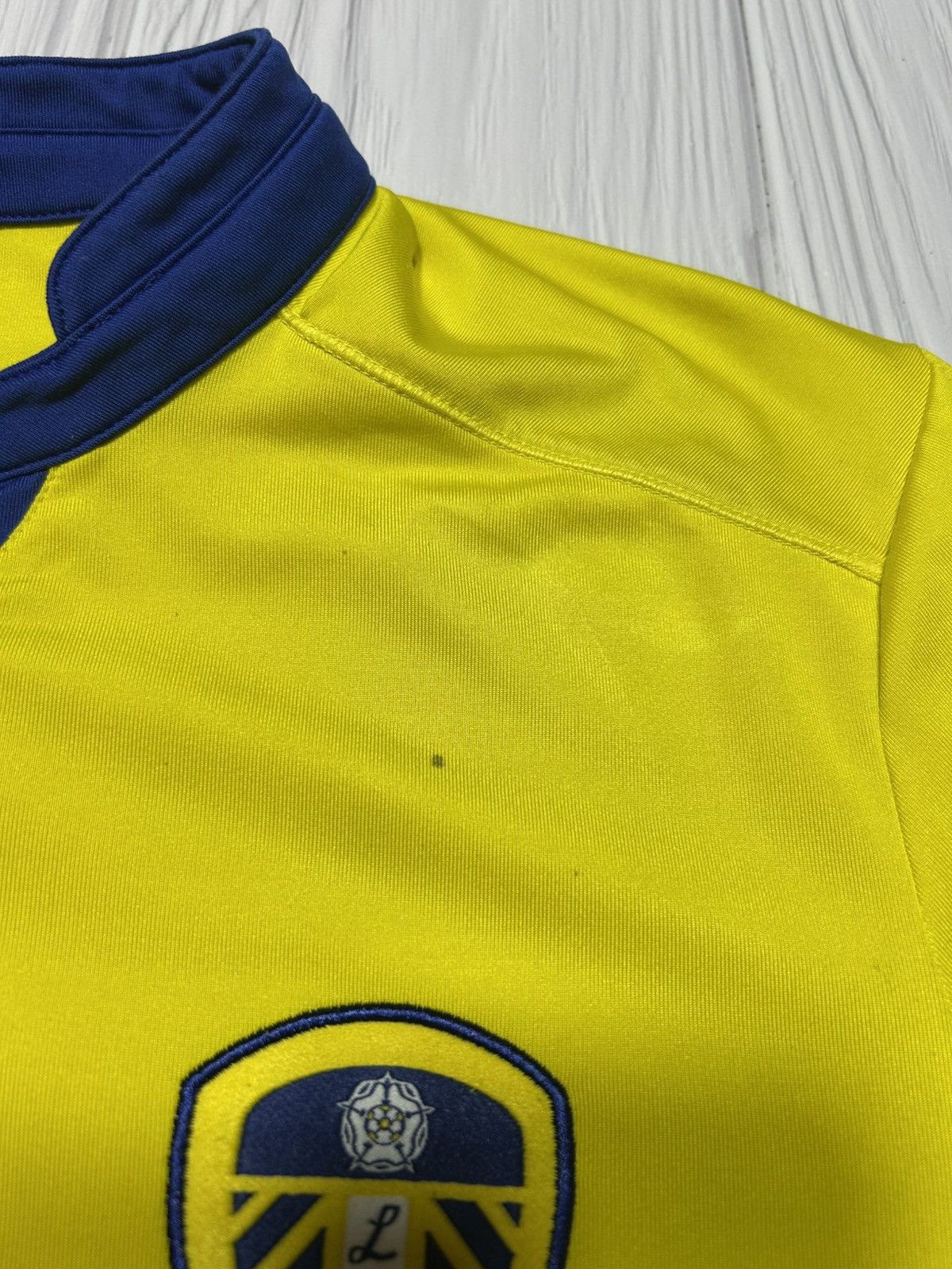 Kappa 2015/2017 Kappa Leeds United Football Shirt Soccer Jersey Size US L / EU 52-54 / 3 - 8 Thumbnail