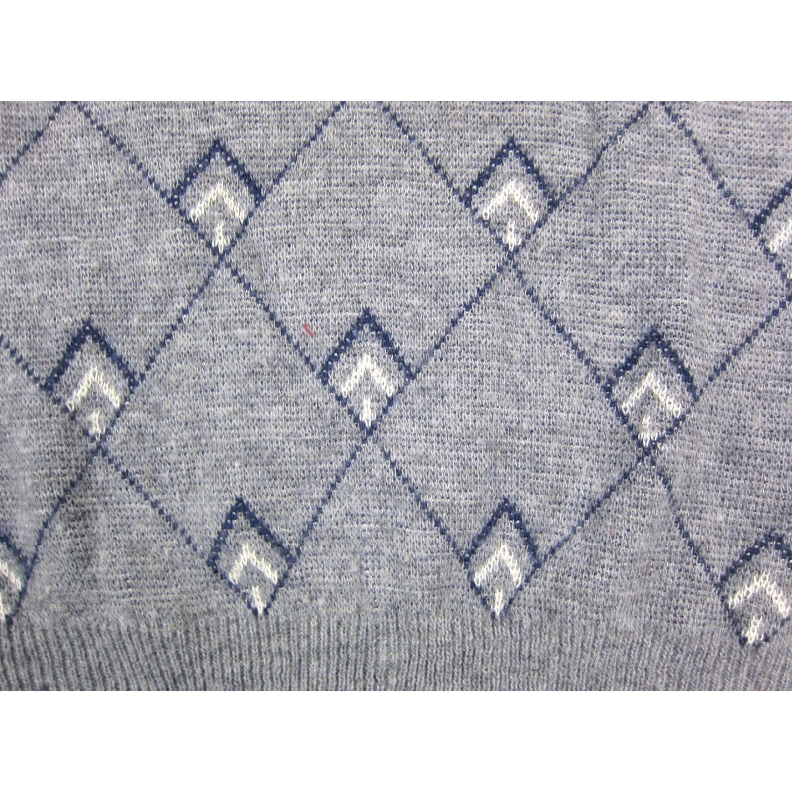 Vintage VINTAGE Puritan Sweater Vest Mens L Blue Argyle Knit V-Neck USA 70s Dress, Casual, Workwear, Business, Formal, Party/Cocktail Size US L / EU 52-54 / 3 - 2 Thumbnail