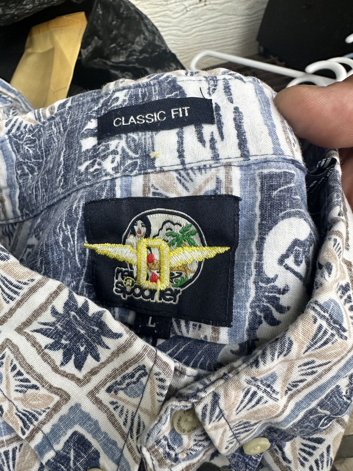 Reyn Spooner Reyn Spooner Hawaiian Print Multicolored 3/4 Button Men's L Size US L / EU 52-54 / 3 - 5 Thumbnail