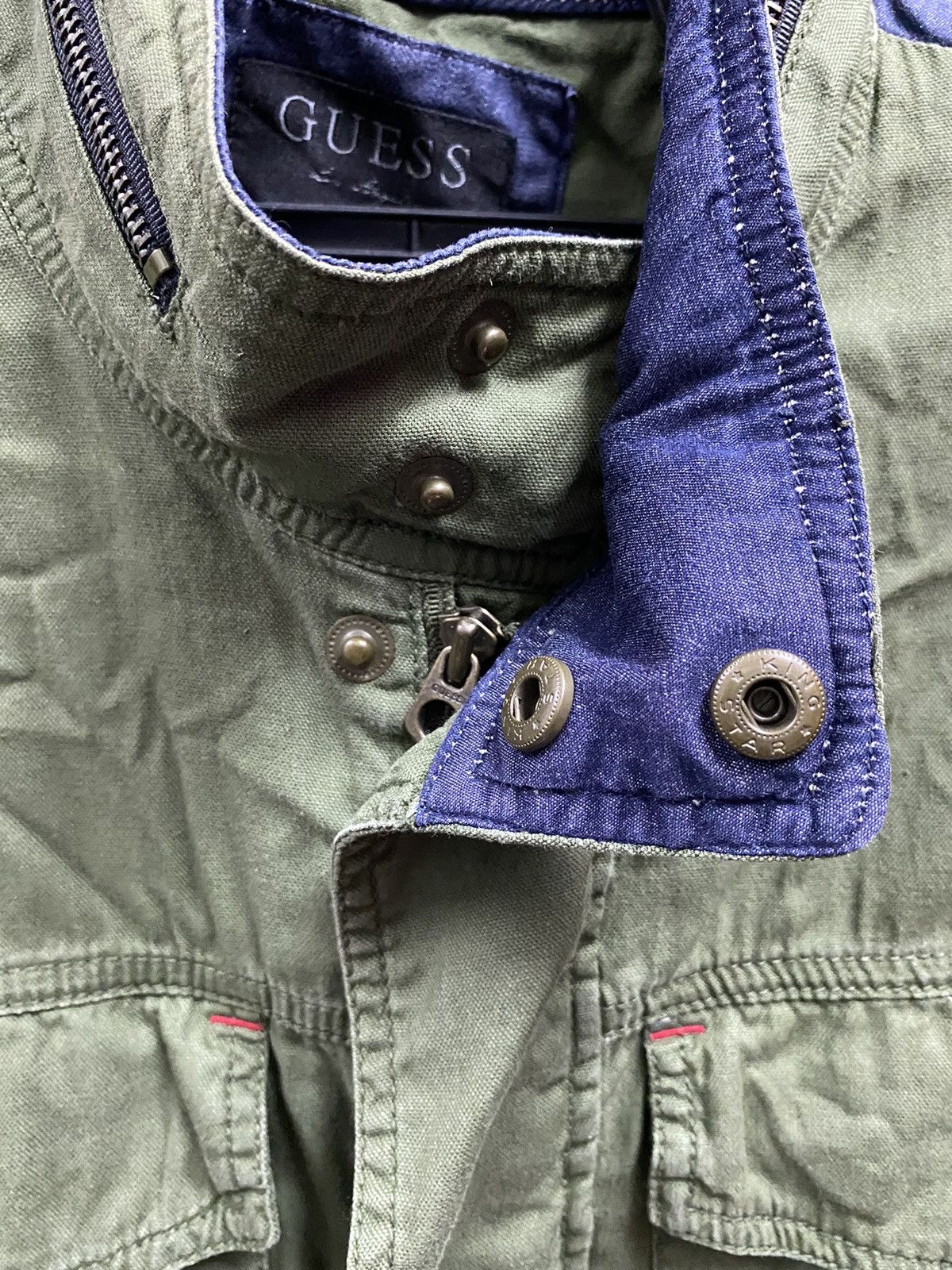 Guess GUESS PARKA MILITARY GREEN Size US L / EU 52-54 / 3 - 7 Thumbnail