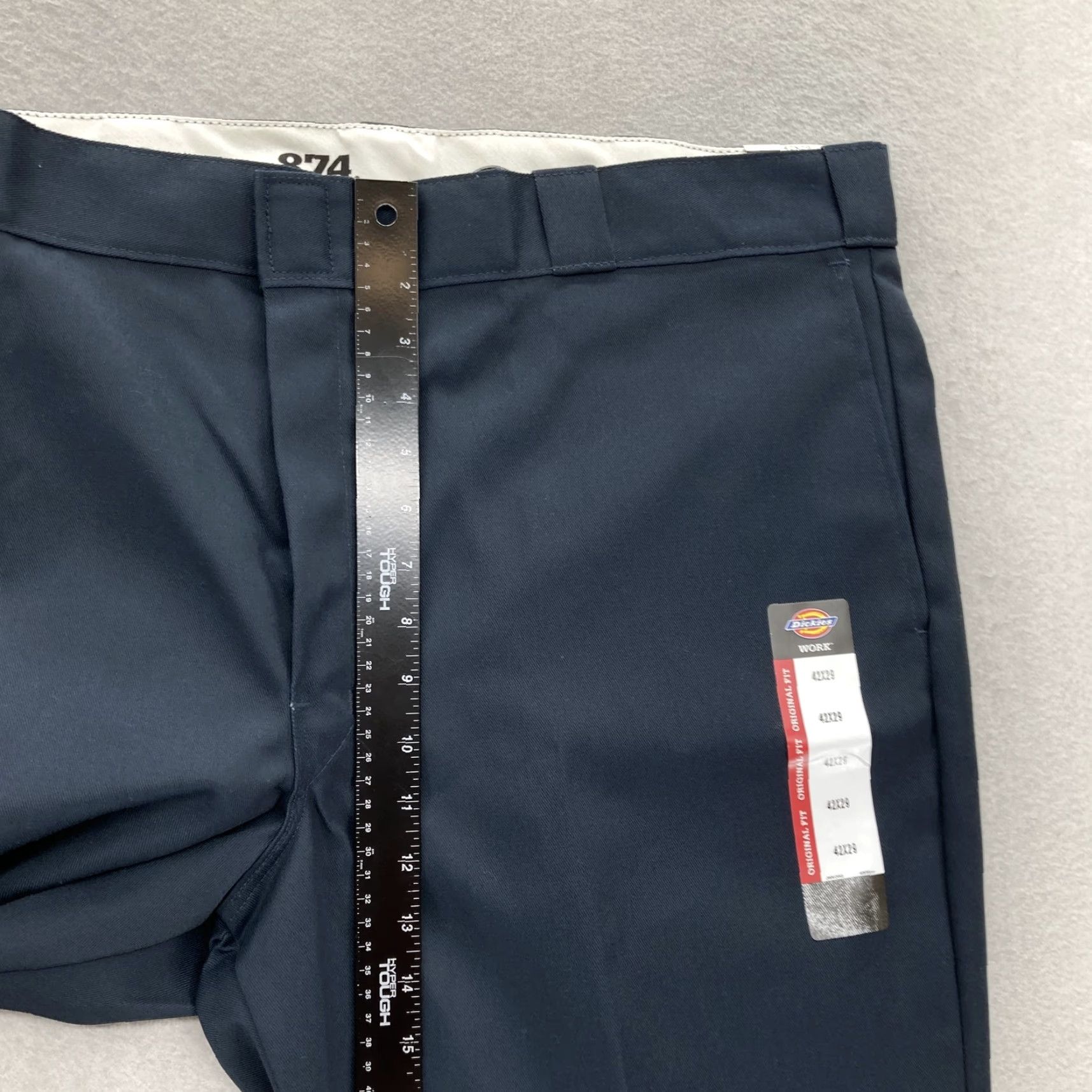 Dickies Dickies 874 Work Pants Mens 42x29 Navy Blue Original Fit Durable Workwear New Size US 42 / EU 58 - 6 Thumbnail