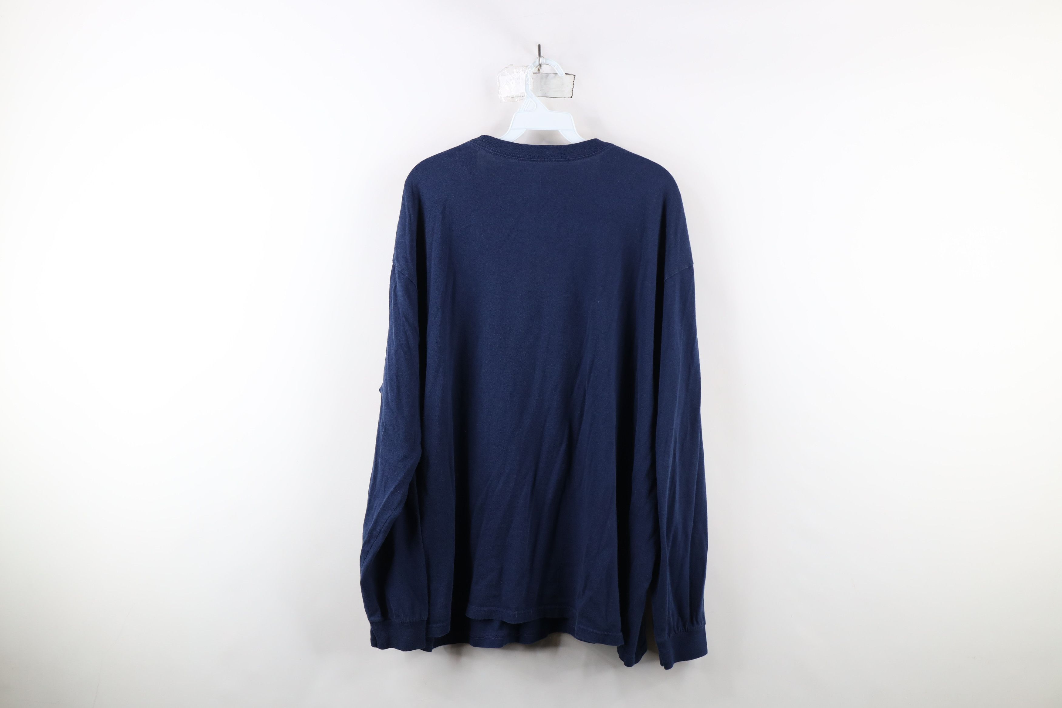 Nike × Vintage Vintage Nike Swoosh University of Michigan T-Shirt Blue Size US XL / EU 56 / 4 - 10 Thumbnail
