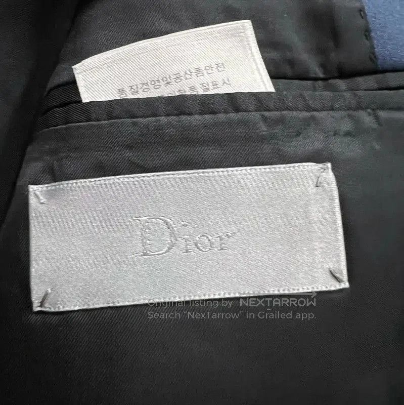Dior Dior Spring Autumn Navy Cotton Long Sleeve Jacket . Size US M / EU 48-50 / 2 - 3 Thumbnail