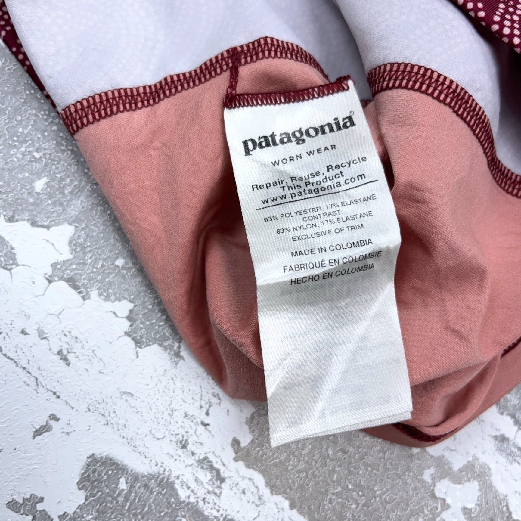 Patagonia Patagonia Shirt Women Large Pink Tee Performance Running Training Heather Top Size L / US 10 / IT 46 - 5 Thumbnail