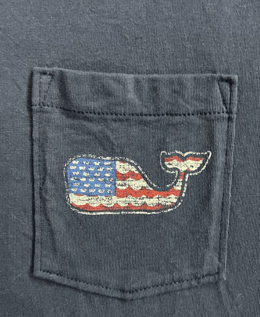 Vineyard Vines Vineyard Vines Men USA Flag T Shirt Size US M / EU 48-50 / 2 - 5 Thumbnail