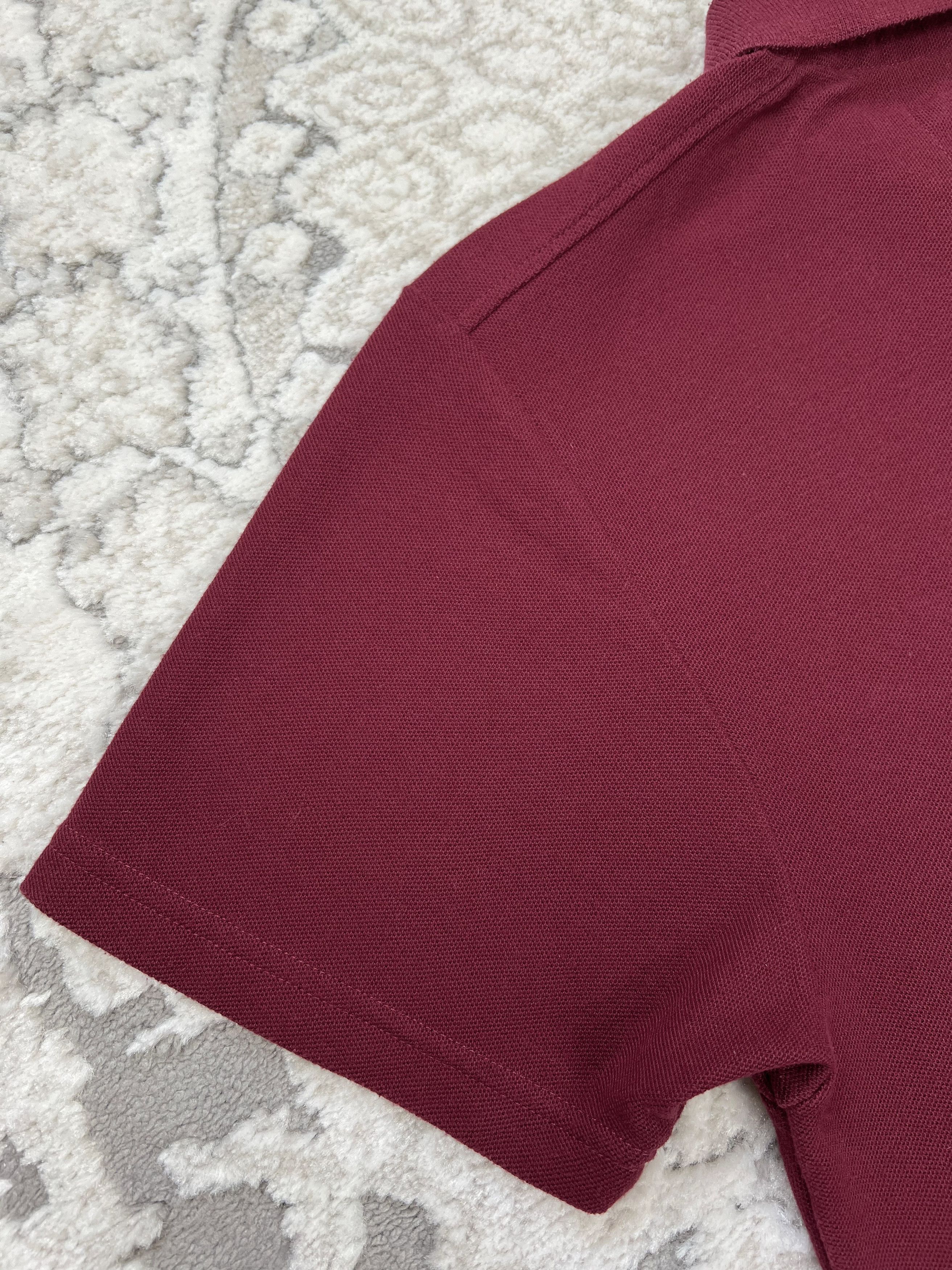 Lonsdale Lonsdale London Burgundy Polo Shirt Embroidered Logo Size US M / EU 48-50 / 2 - 11 Thumbnail
