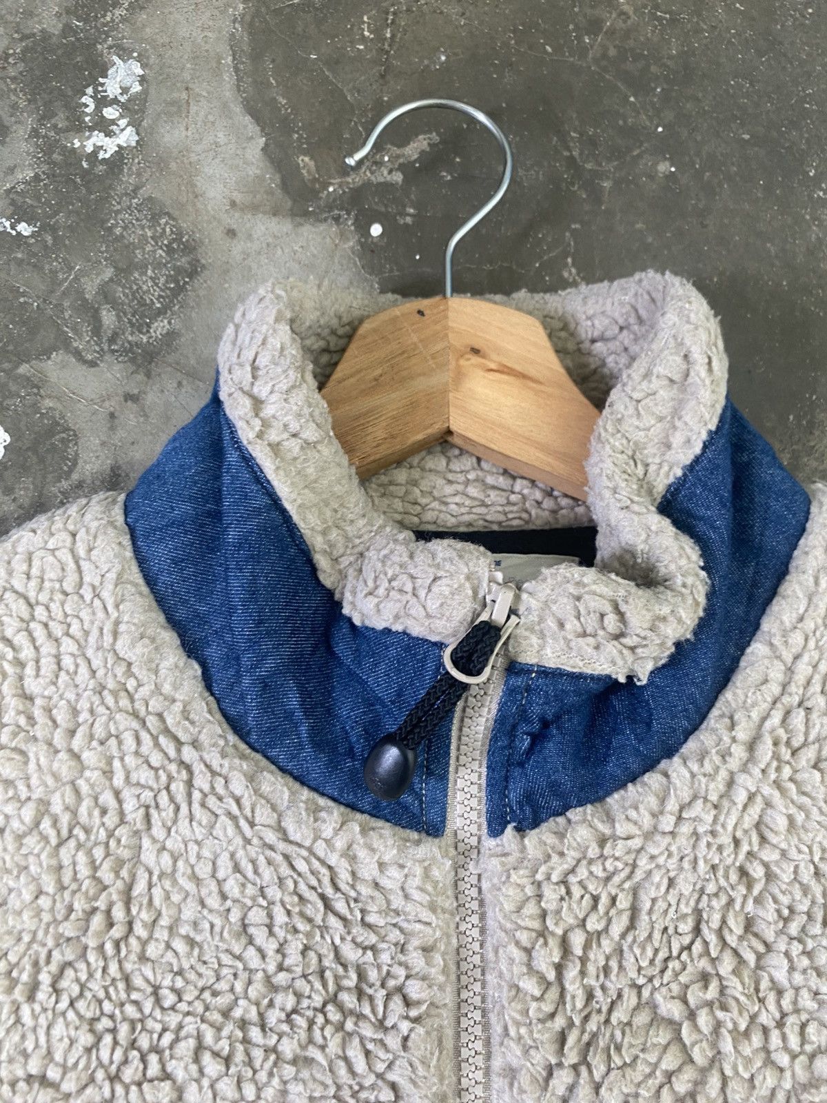 Japanese Brand Rare Lee X Union Made X Takeo Kikuchi Fleece Sweater Size US S / EU 44-46 / 1 - 12 Thumbnail