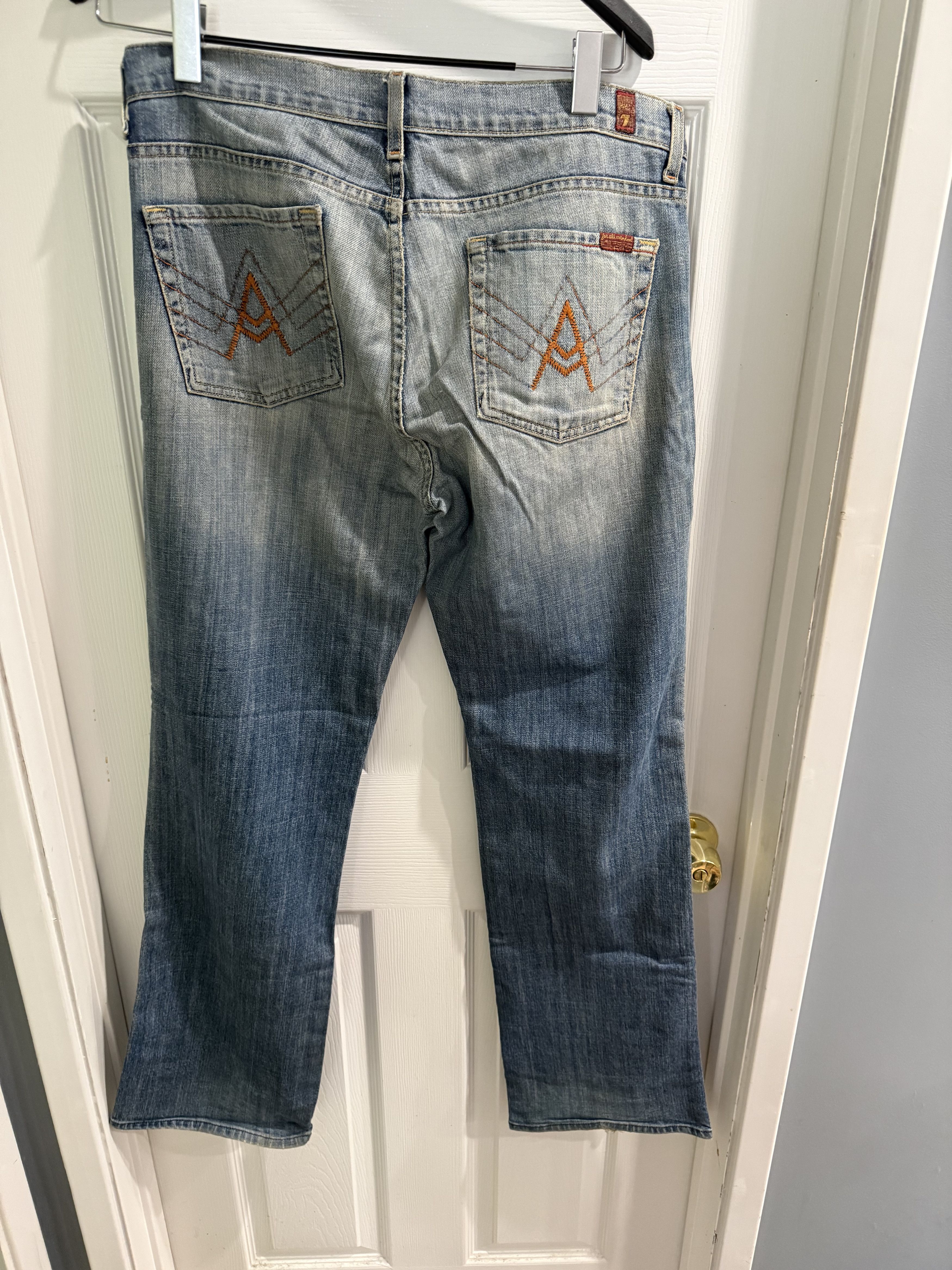 7 For All Mankind Bootcut A pocket jeans Size US 32 / EU 48 - 1 Thumbnail