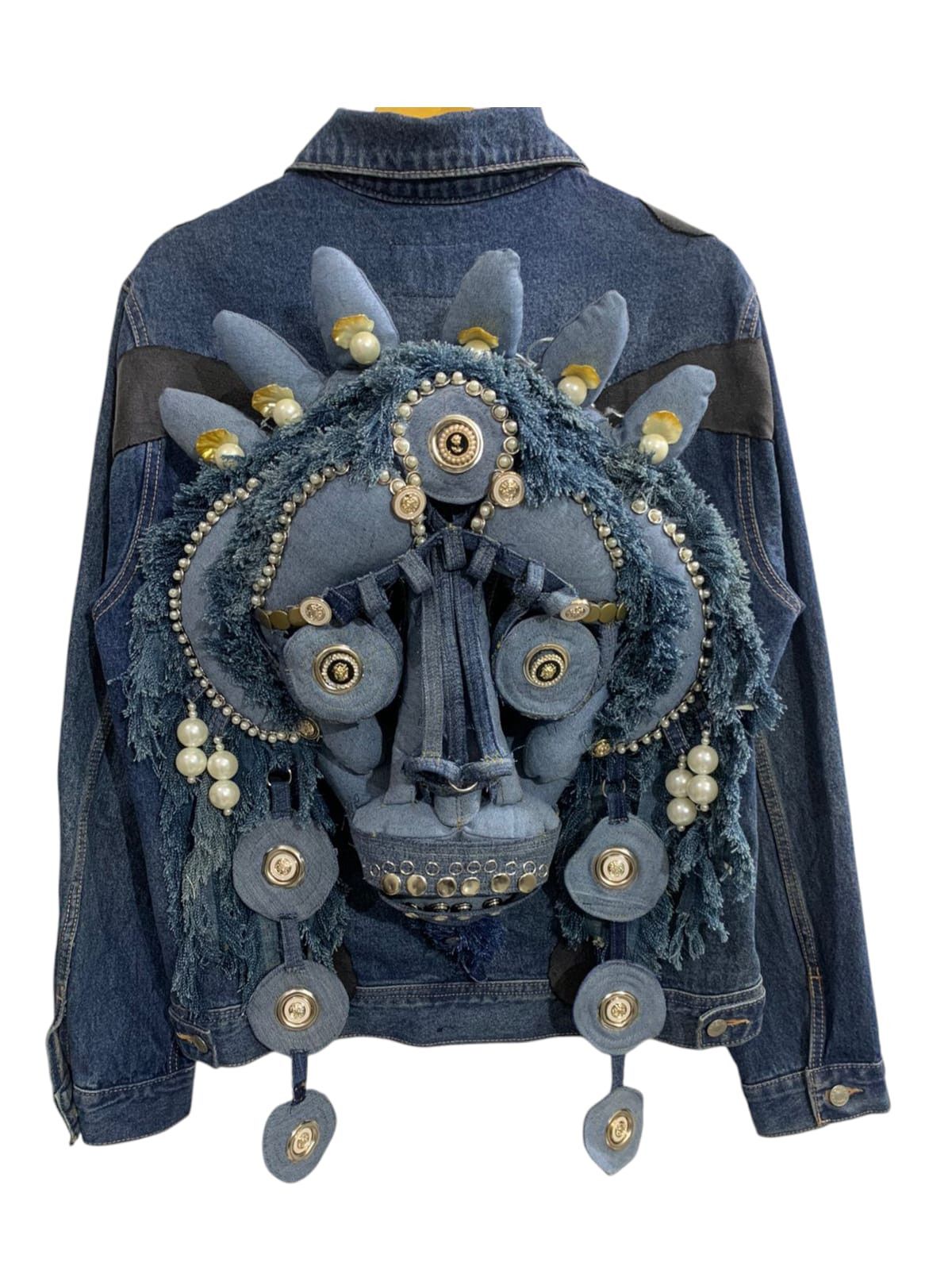 Other huntilanak monster denim jacket Size US M / EU 48-50 / 2 - 4 Thumbnail