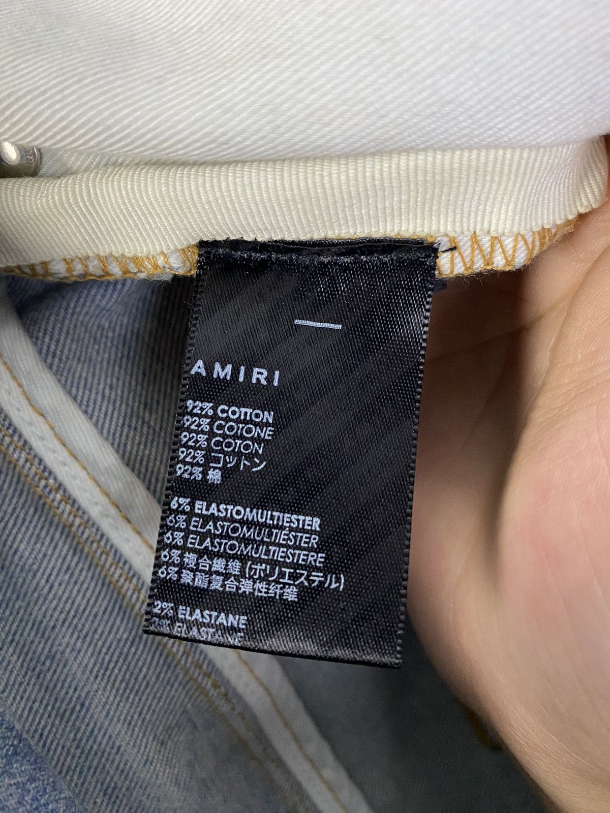 Amiri Amiri MX1 Clay Indigo Jeans Size US 32 / EU 48 - 14 Thumbnail