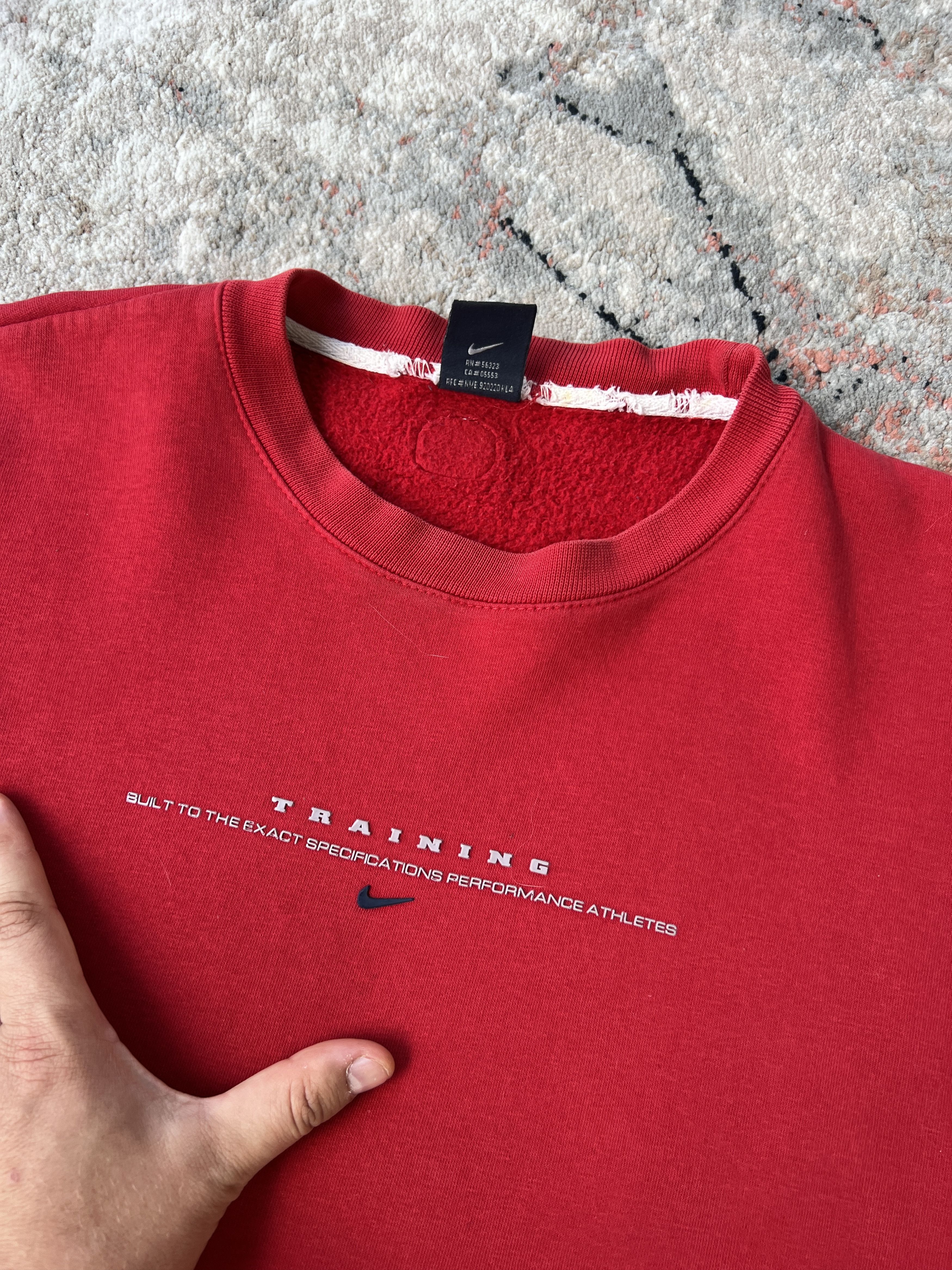Nike × Vintage Nike Vintage Training Sweatshirt Size US XL / EU 56 / 4 - 5 Thumbnail